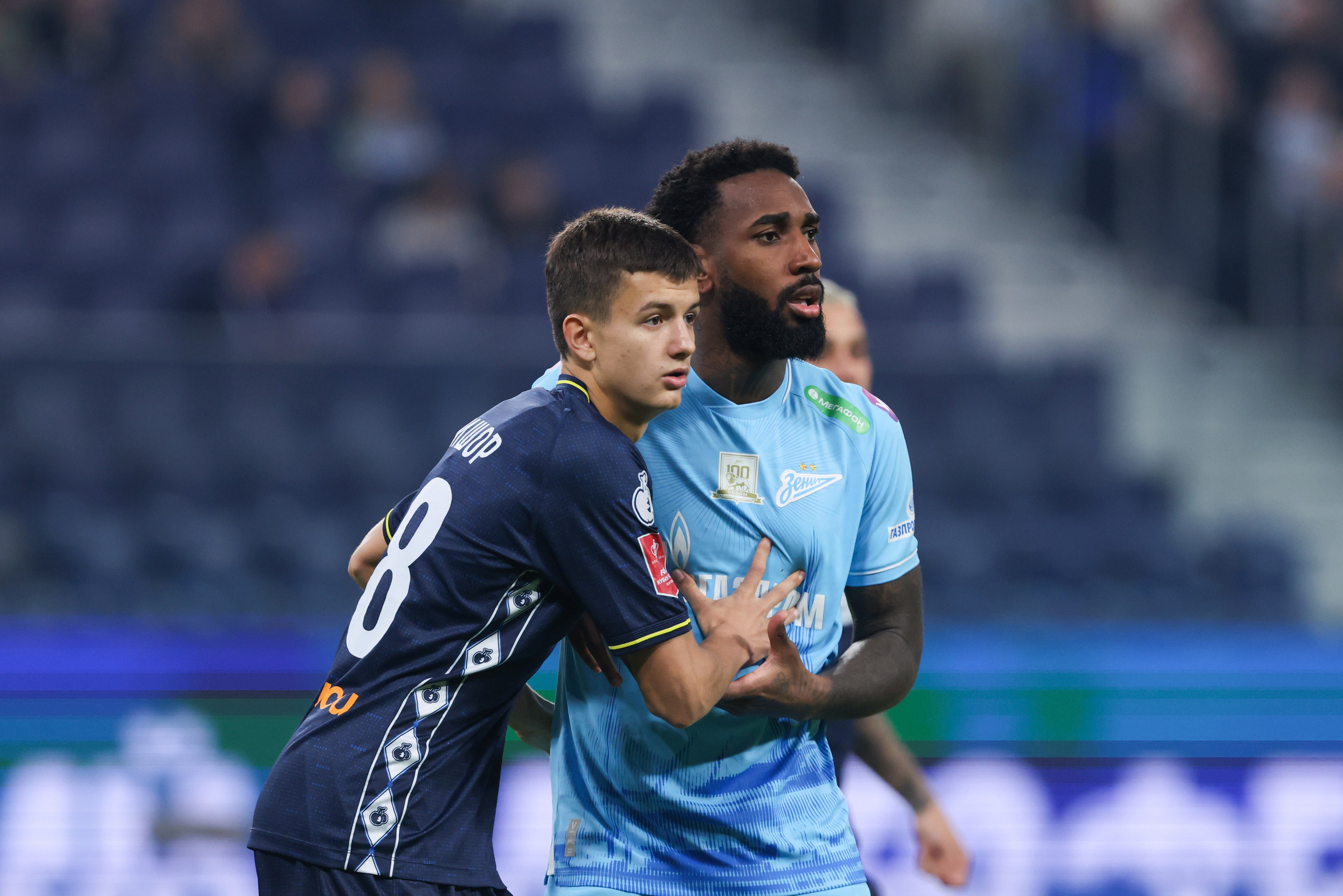 ФК «Зенит — ФК «Динамо» Москва 05.11.2025. Спортивный и репортажный фотограф Антон Тереханов