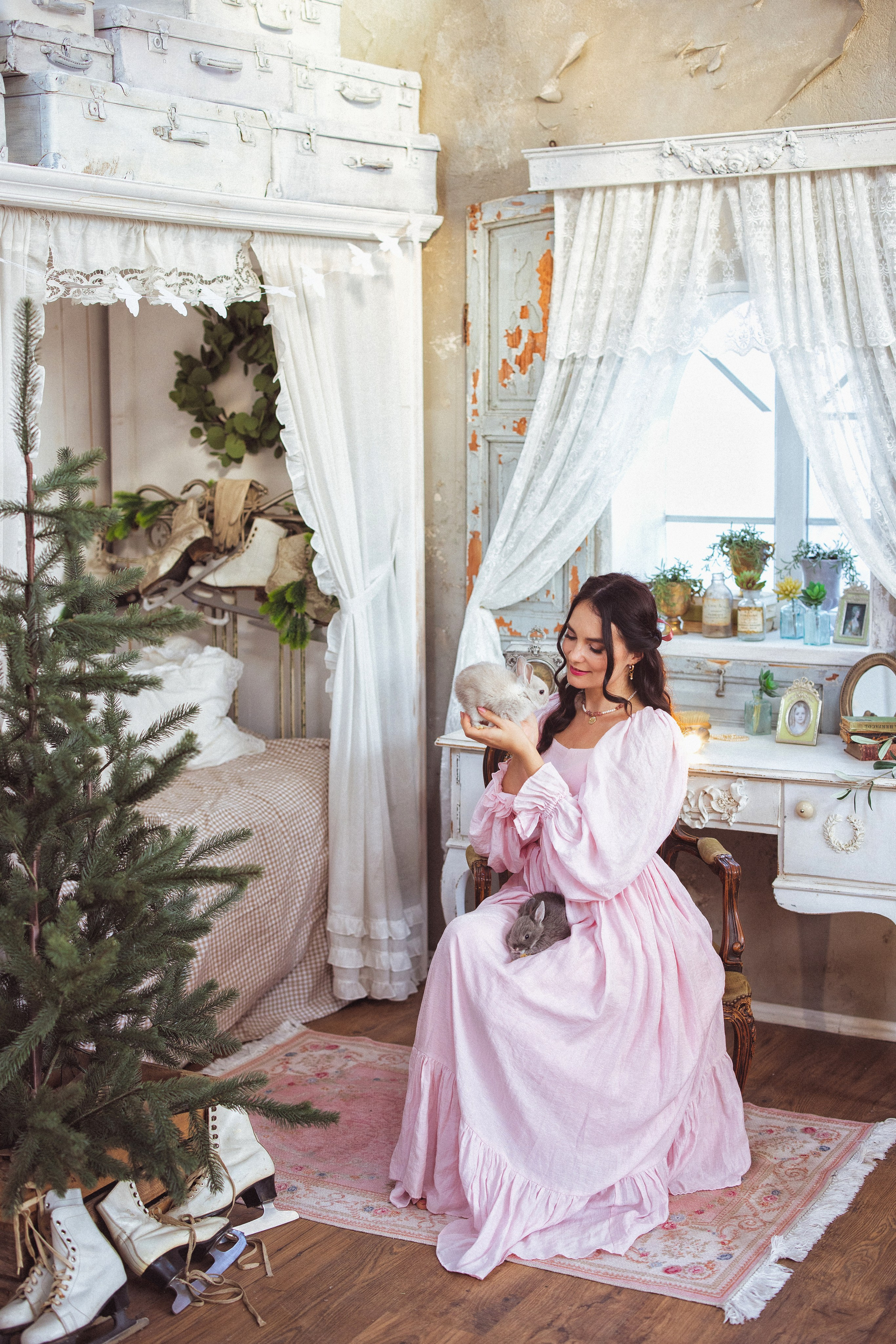 Новый год в стиле «ВИНТАЖ» 2023-2024. Семейный и детский фотограф в Краснодаре Анна Трашкова