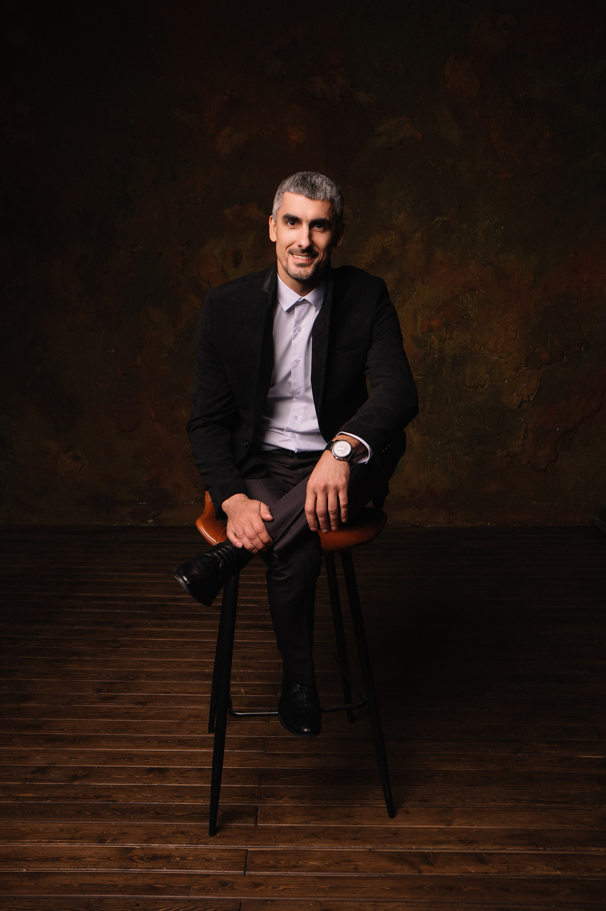 Мужской портрет. Свадебный и студийный фотограф в Москве Попов Вячеслав