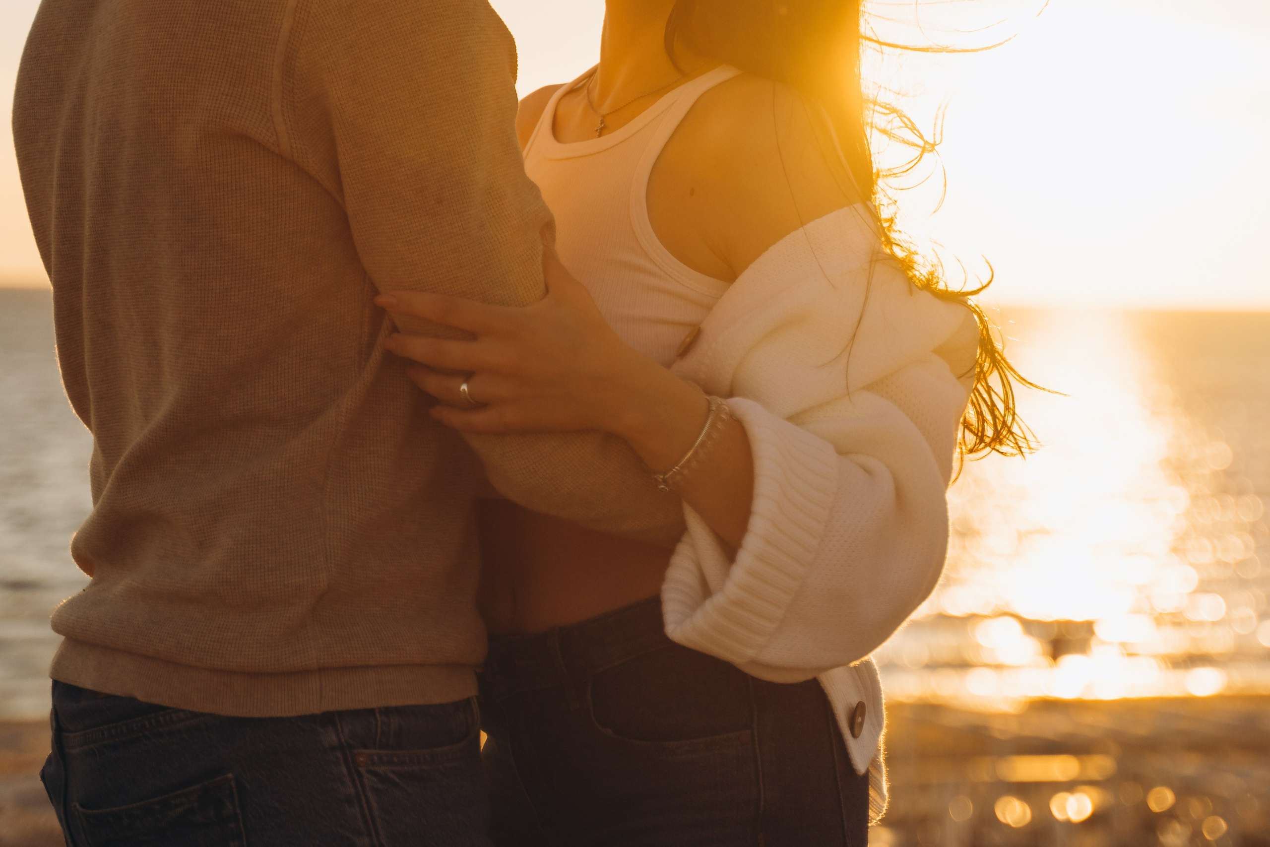 Двое у моря. Фотограф в Анапе Климушина Ангелина