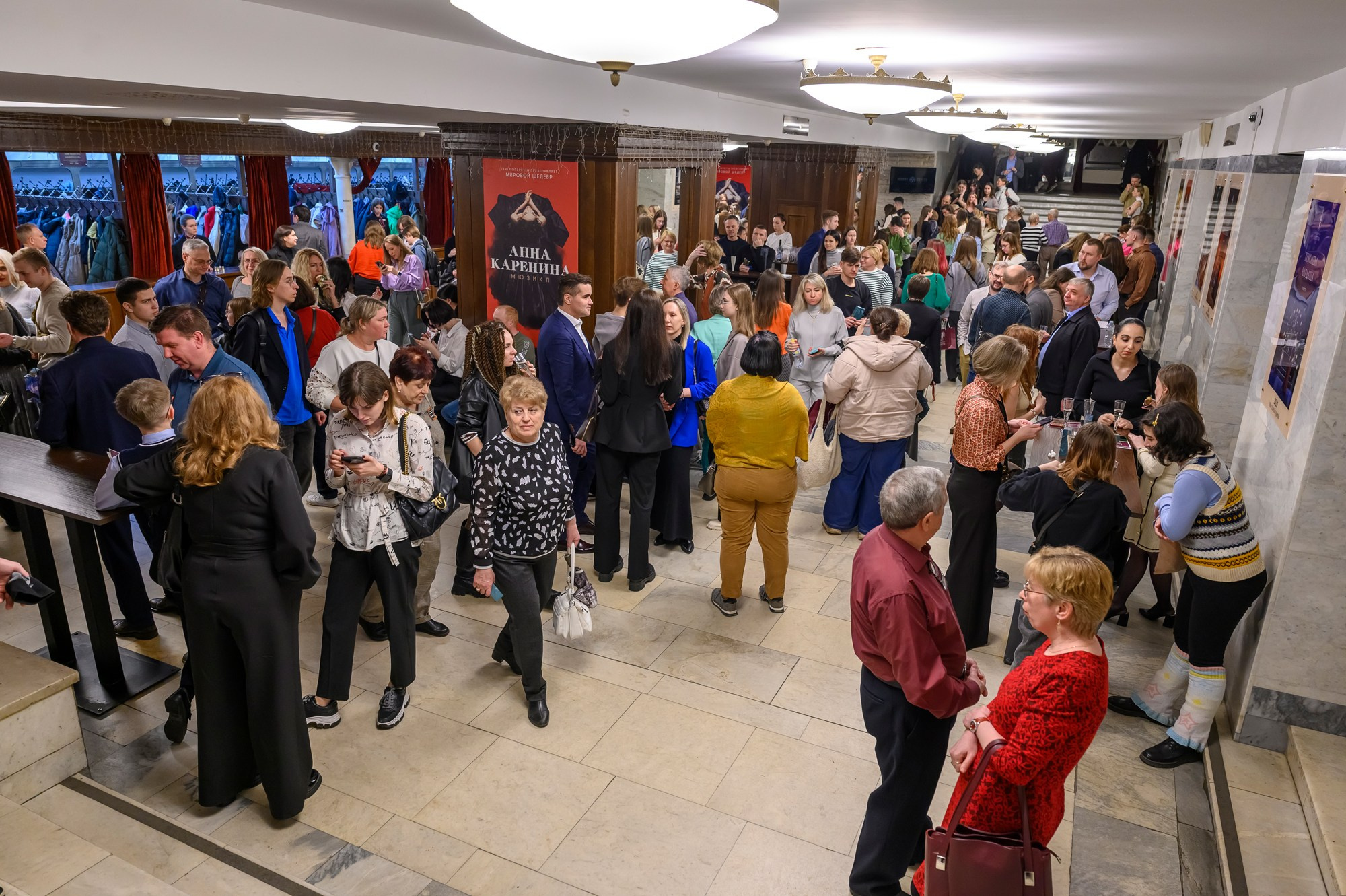 Репортажная съемка мероприятия «Ночь театров» в Московском театре оперетты. 2025. Фотограф Анна Мельникова | Москва