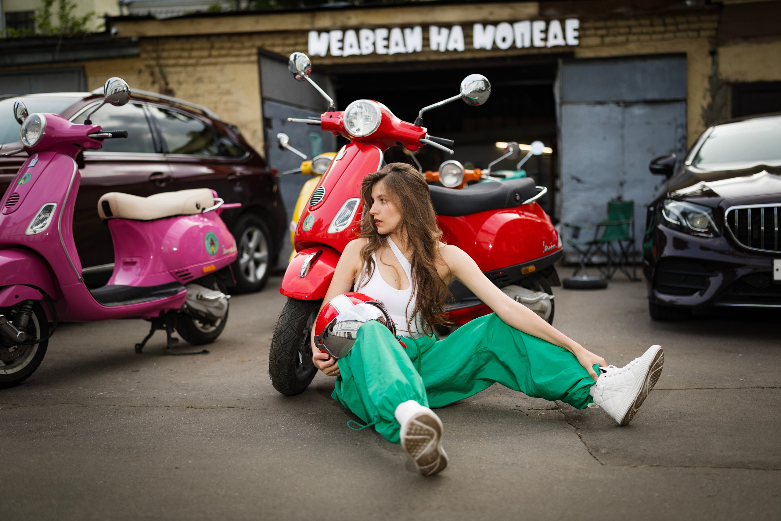 «Медведи на мопеде». Юрий Белозёров фотограф