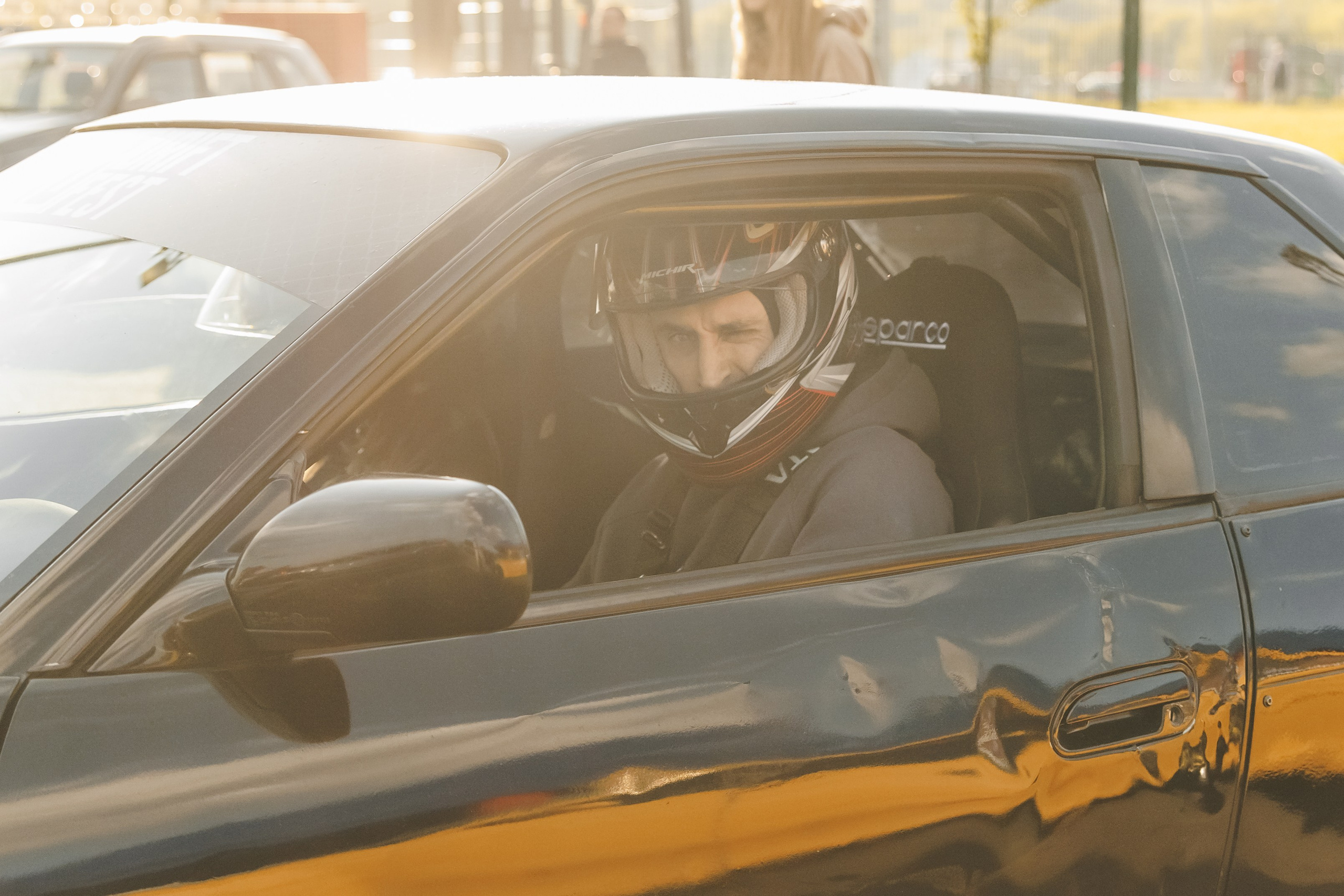 Выставка и дрифт машин. Репортажный фотограф. Москва. Алина Ланская