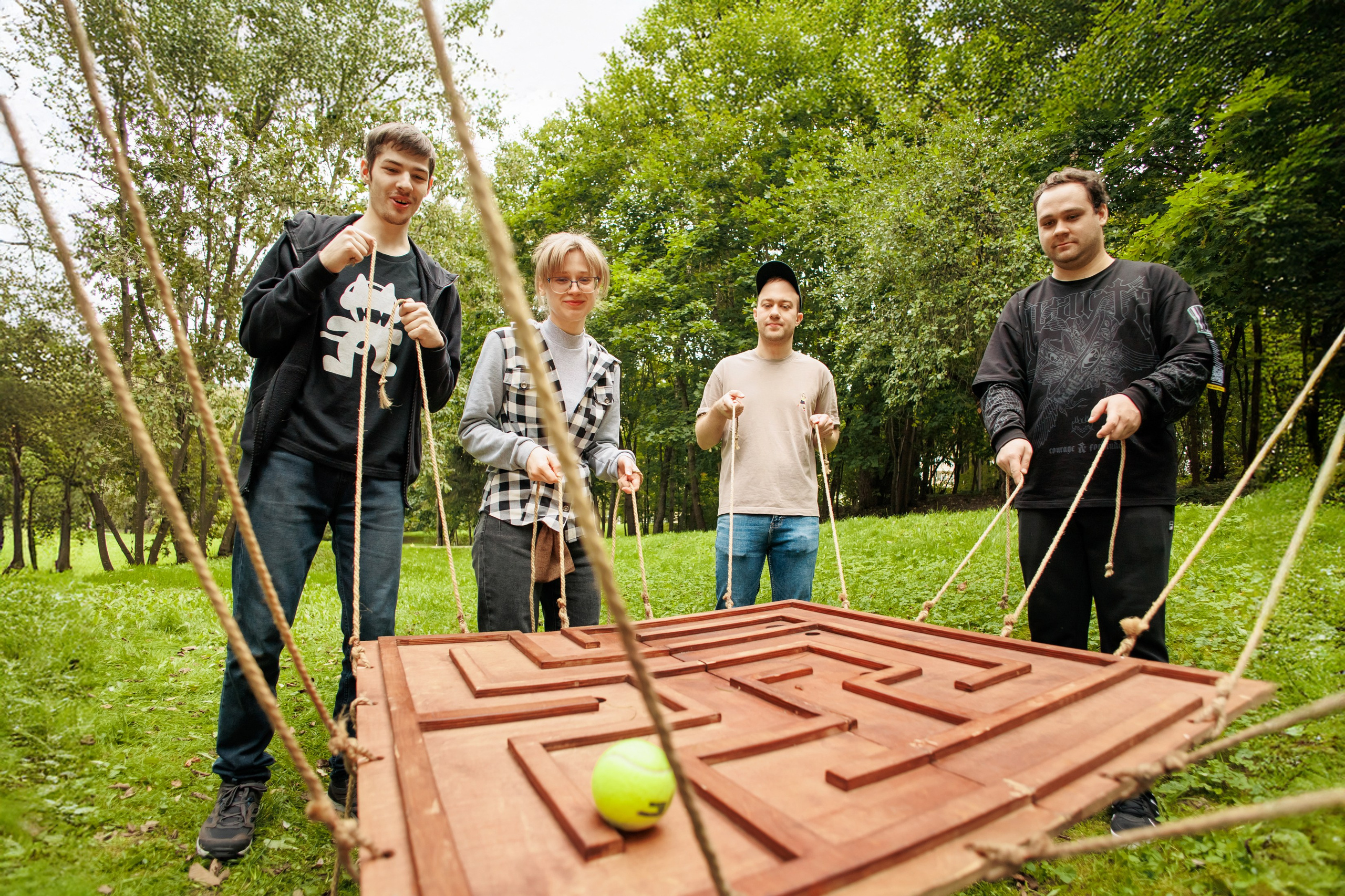 Тимбилдинг выезд. Репортажный фотограф. Москва. Алина Ланская