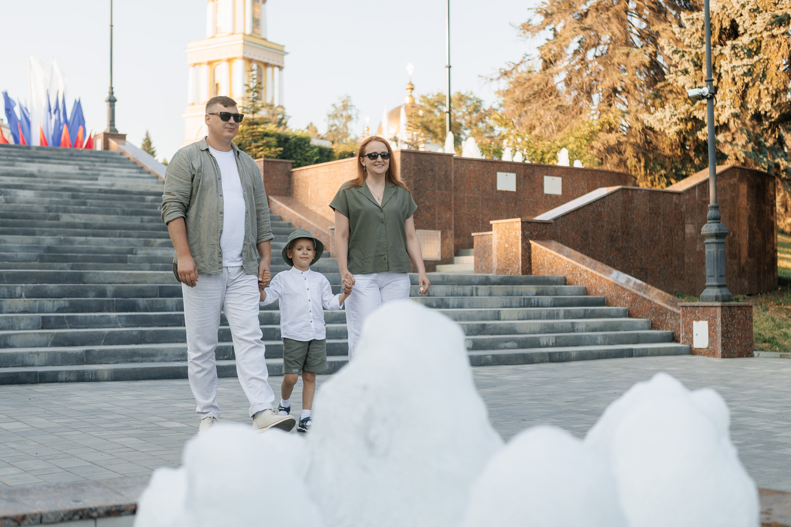 Прогулка Константин, Татьяна и Лев. Свадебный и портретный Фотограф в Липецке Дмитрий Котюков