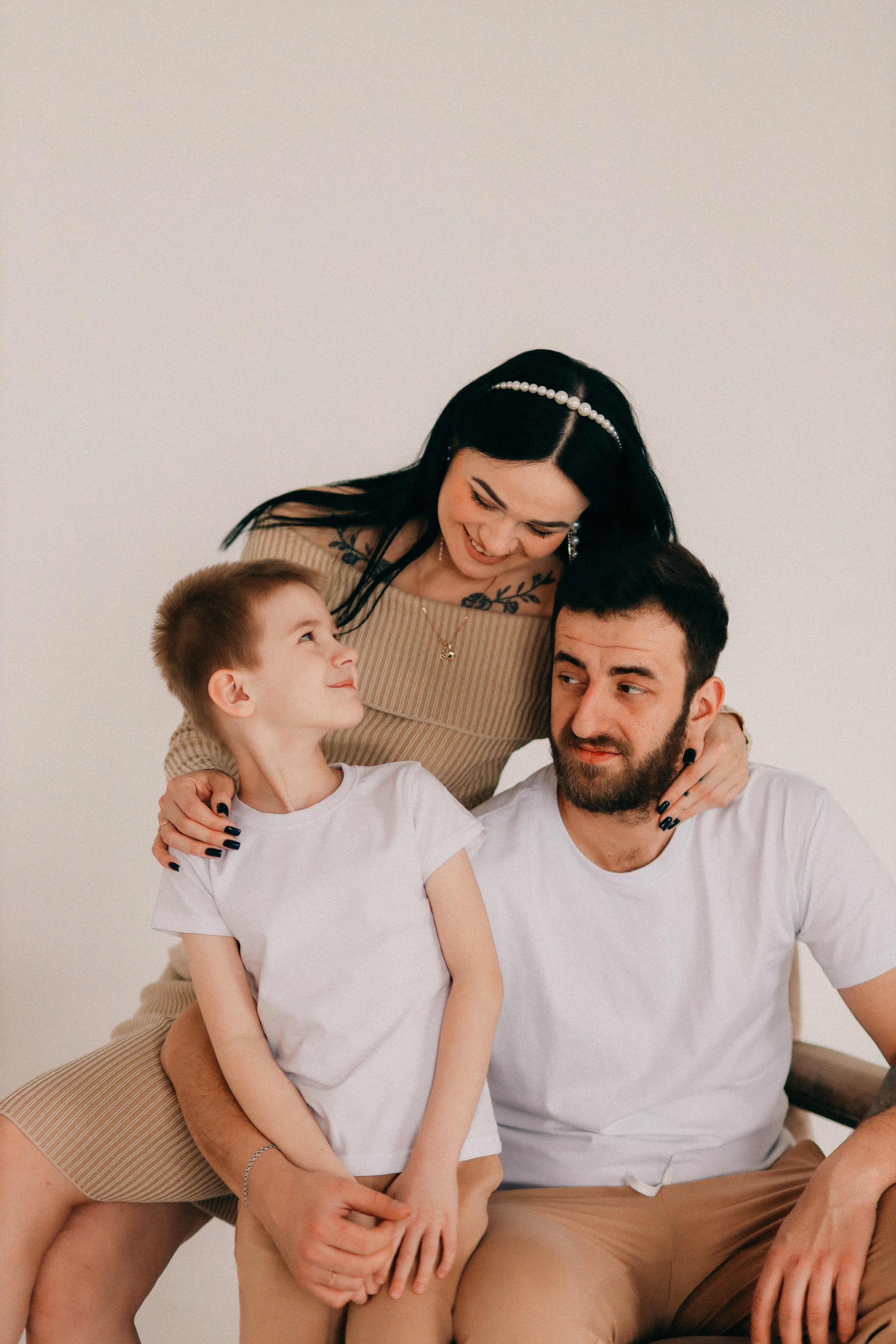 Евгения, Александр и Тимофей. Фотограф София Комкина