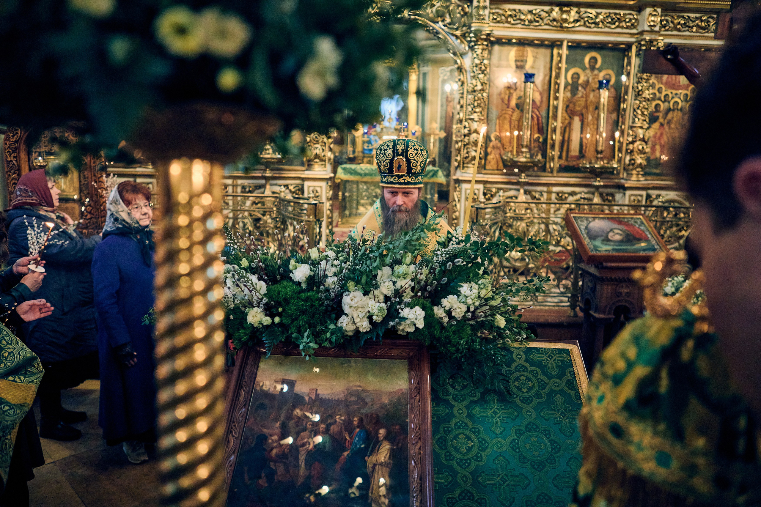 ВСЕНОЩНАЯ НА ВЕРБНОЕ ВОСКРЕСЕНИЕ. DMITRY MOISEENKO — фотограф, художник, топ-стилист