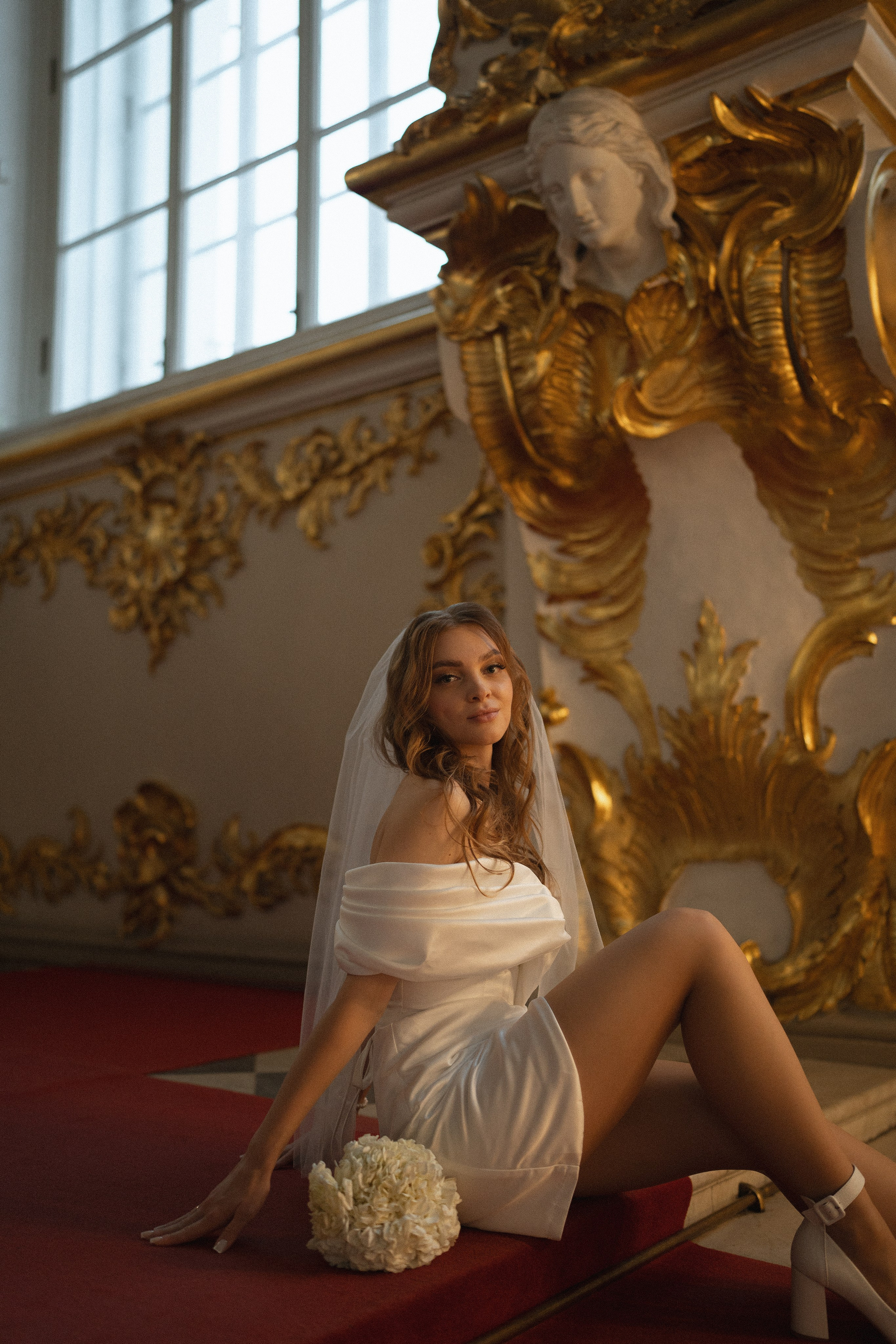 Дмитрий и Кира (Эрмитаж). Свадебный фотограф в Санкт-Петербурге