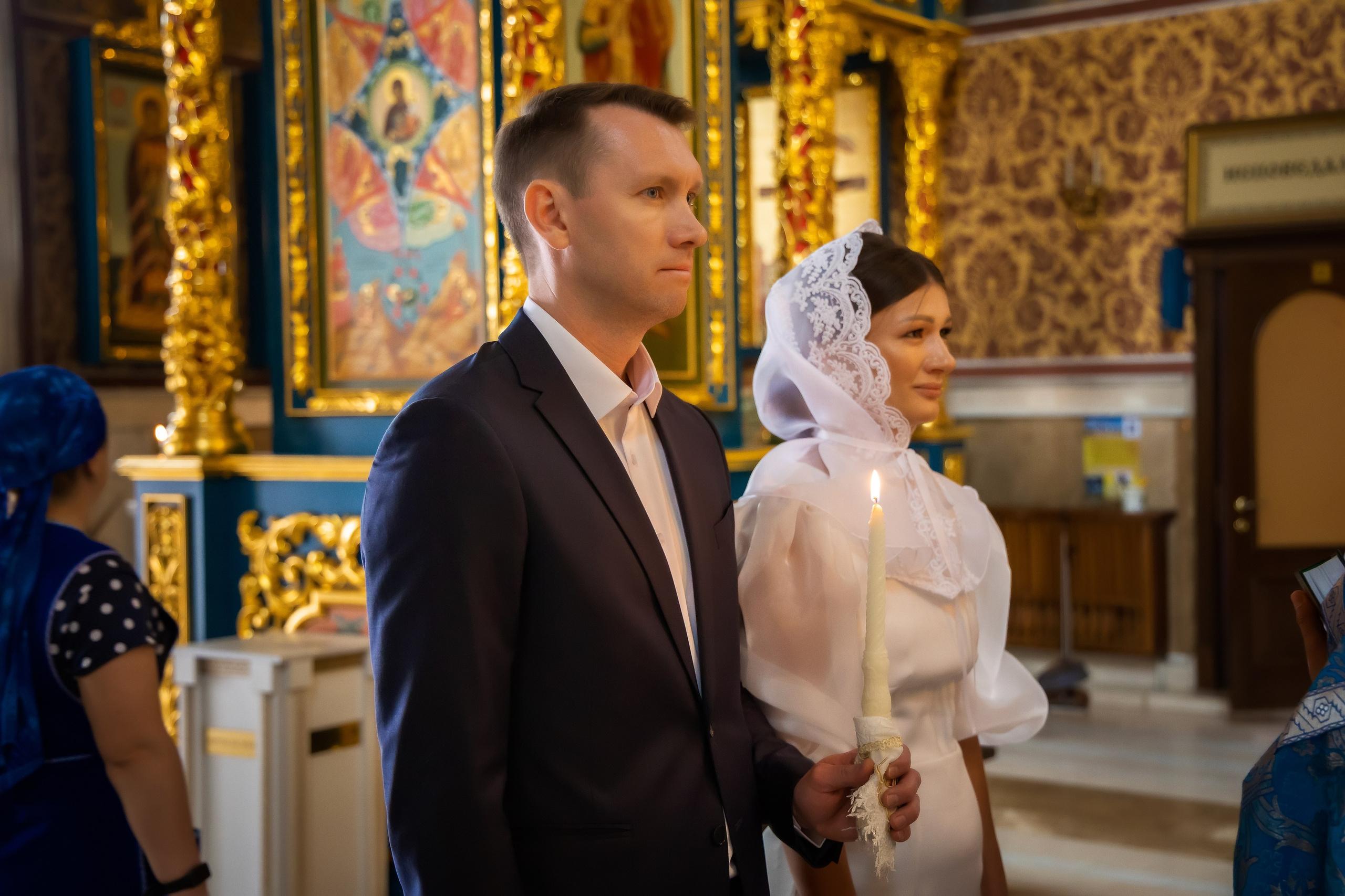 В Храме. Семейный и Свадебный фотограф в Астане Александр Астапов