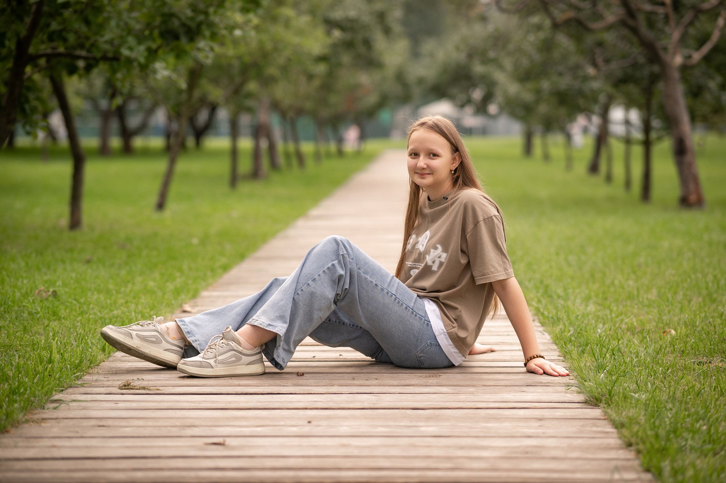 Оля на ВДНХ