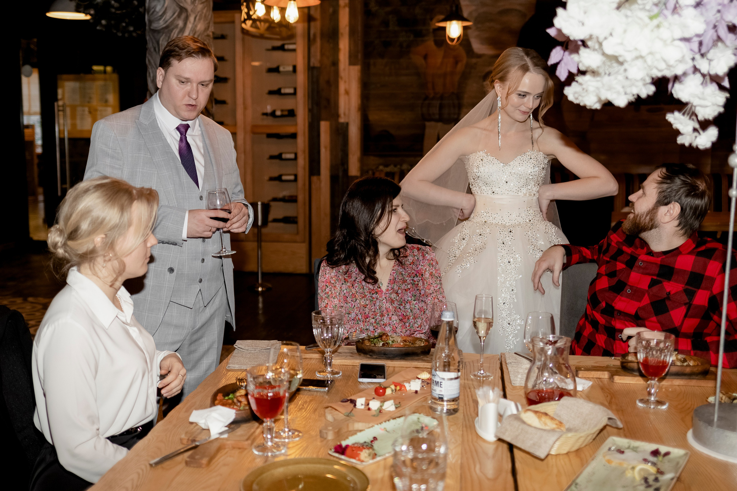 Репортаж свадебного вечера. Свадебный фотограф Александра Попова