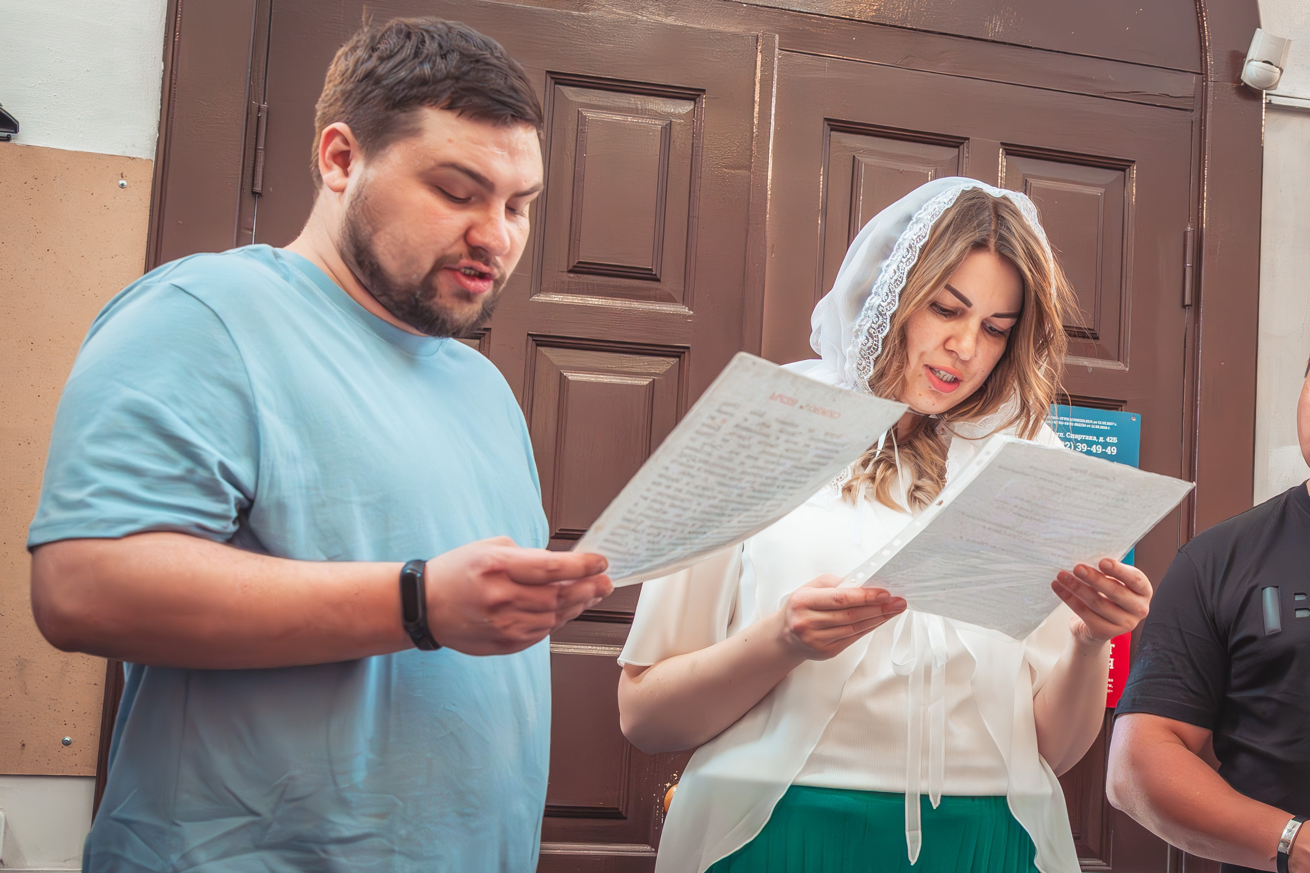 Крещение Анастасии в храме Михаила Тверского. Фотограф Евгений Егоров