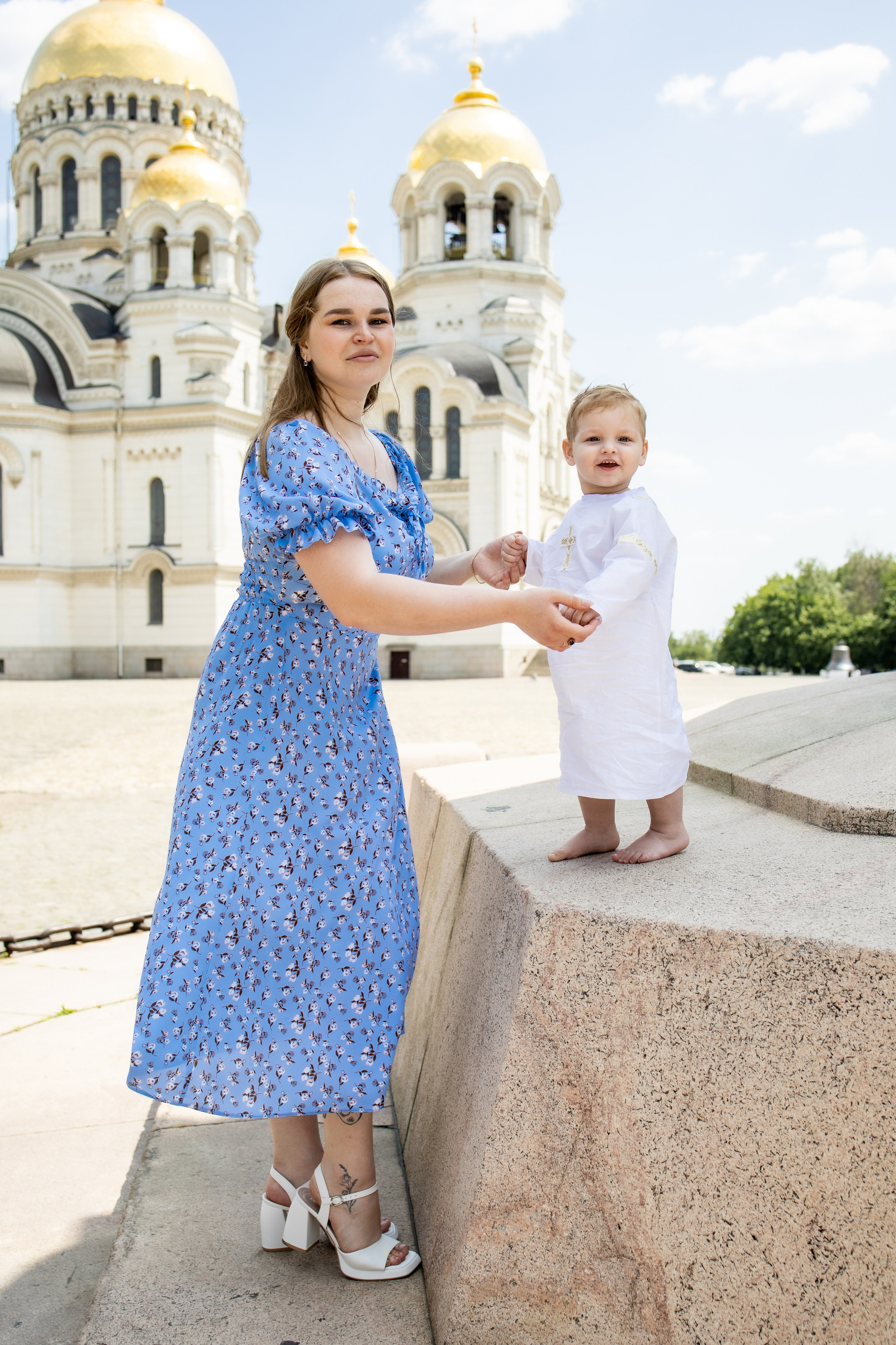 Крещение Эдама. Фотограф Надежда Лукьянова