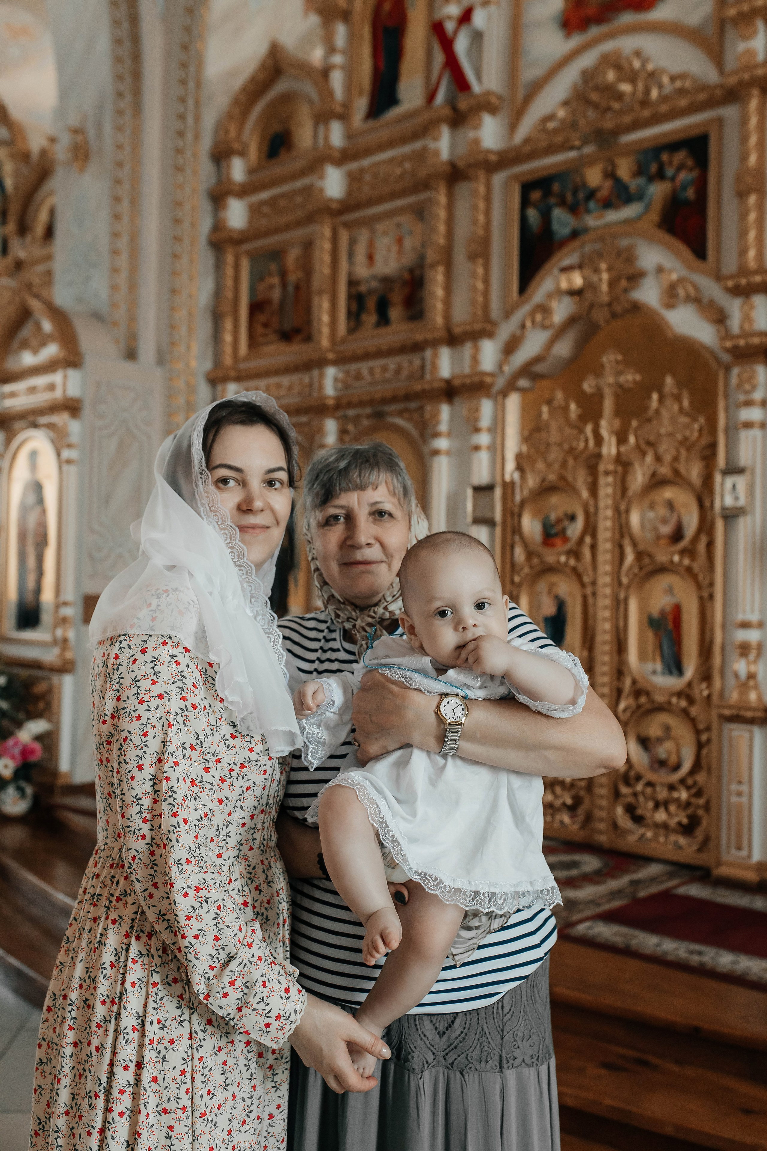 Таинство крещения Димочки. Фотограф в городе Сальск