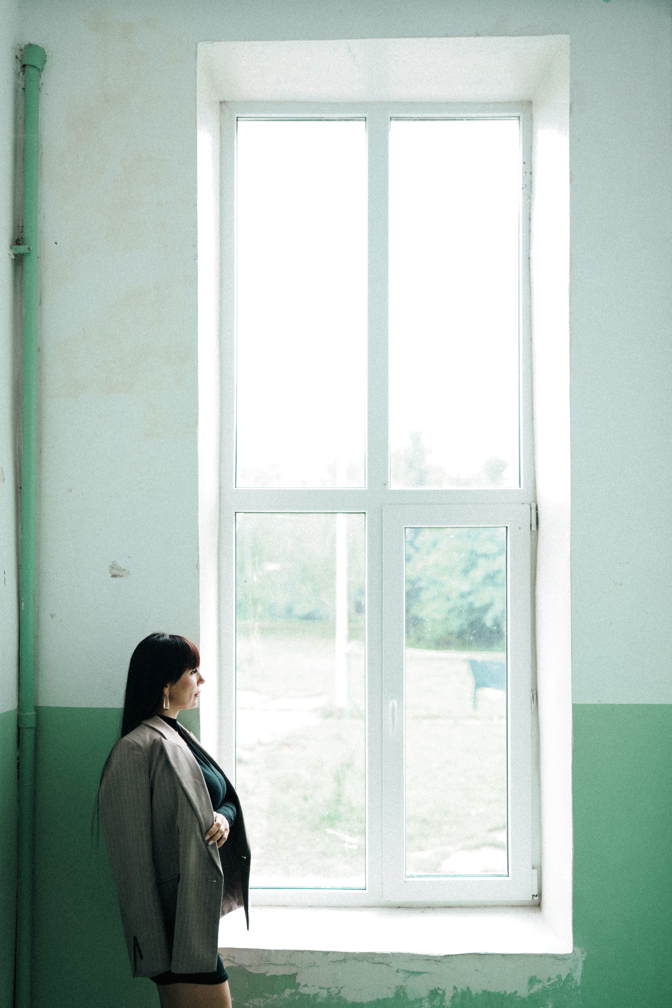 Галина (прогулка под дождём). Фотограф в Москве