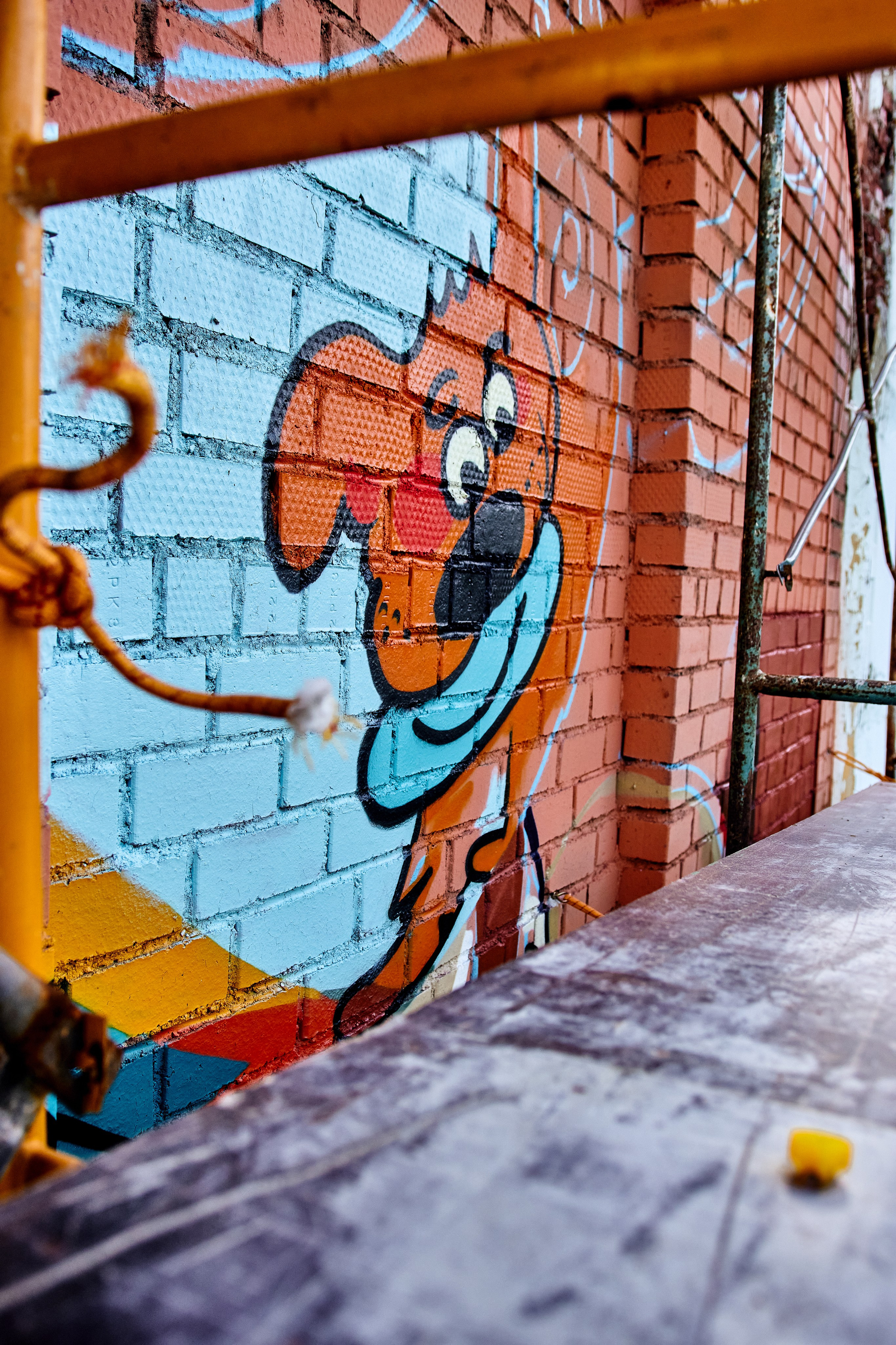 Граффити «Матрешка» Верхняя Пышма. ФОТОГРАФ ЕКАТЕРИНБУРГ