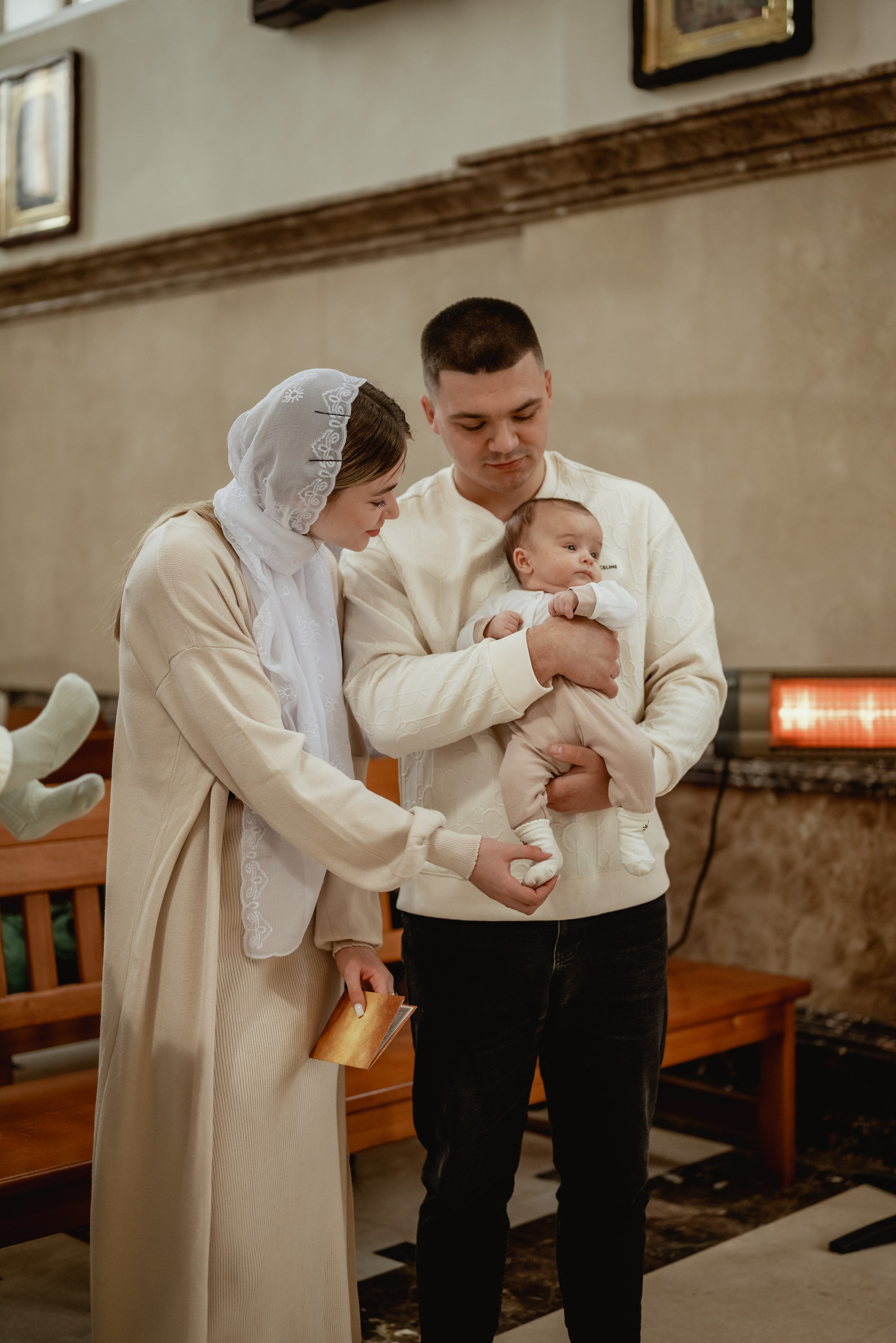 Крещение в Донецке. Юлия Басня семейный и свадебный фотограф в Донецке