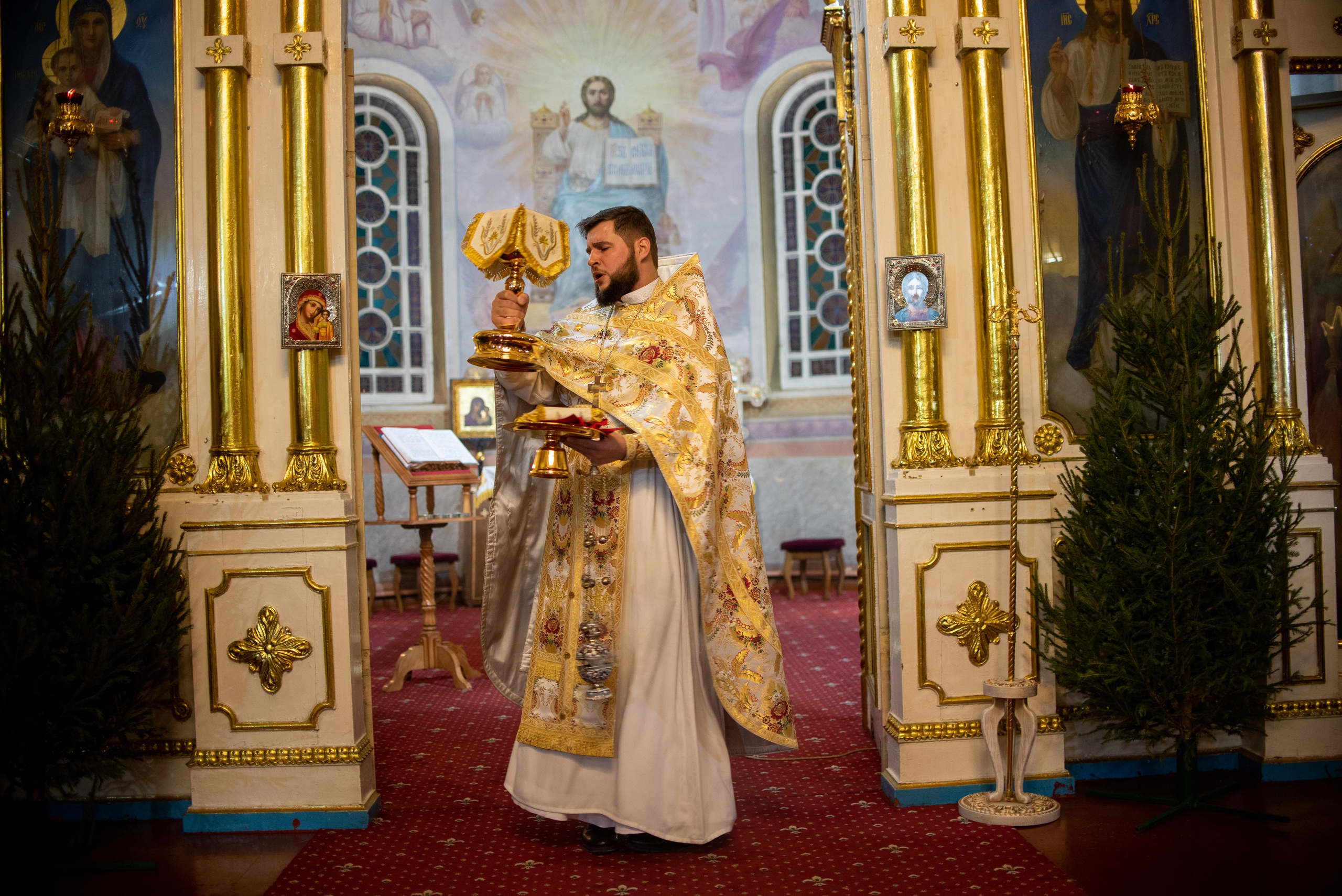 Литургия на Рождество 6.01.2023. Семейный и свадебный фотограф в Феодосии и Коктебеле