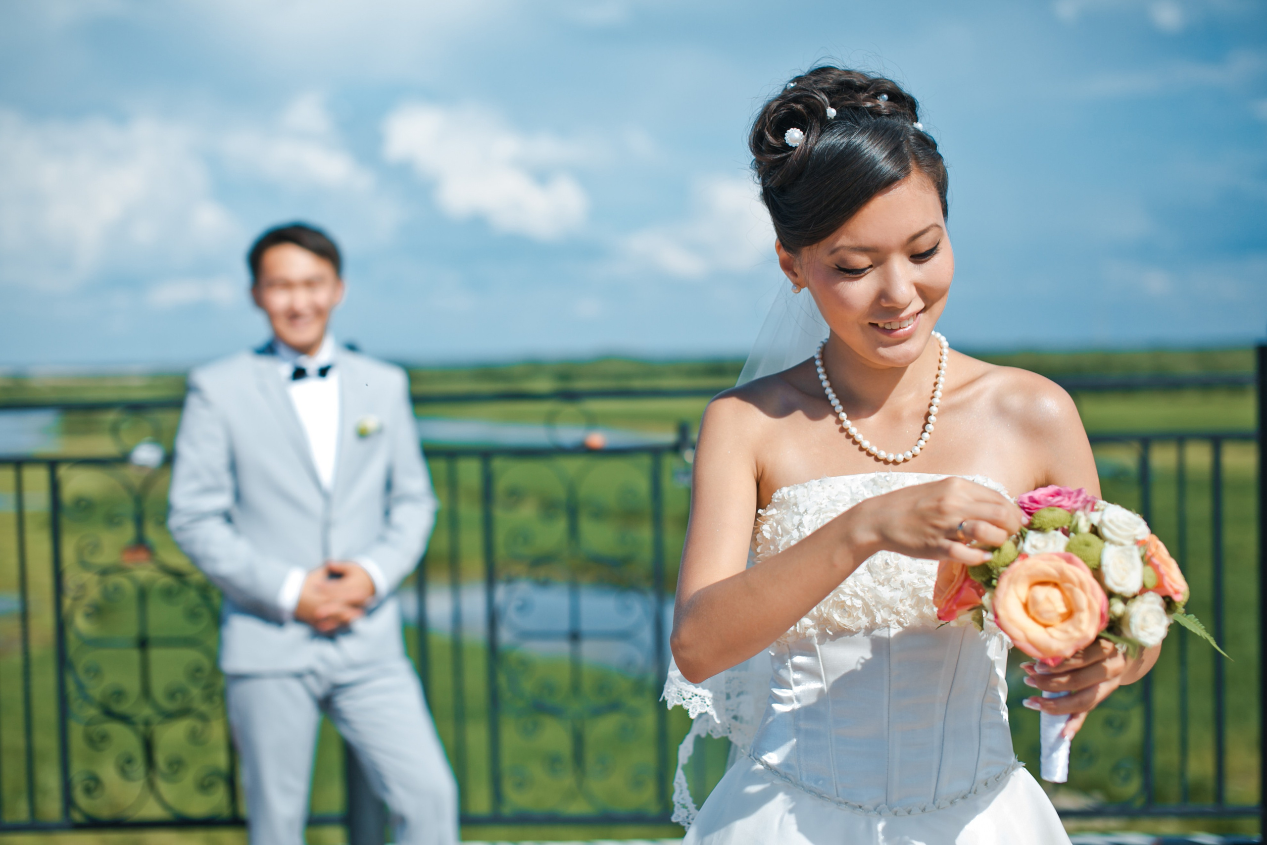 Летнее свадебное фото. Фотограф Надежда Куин, Якутск