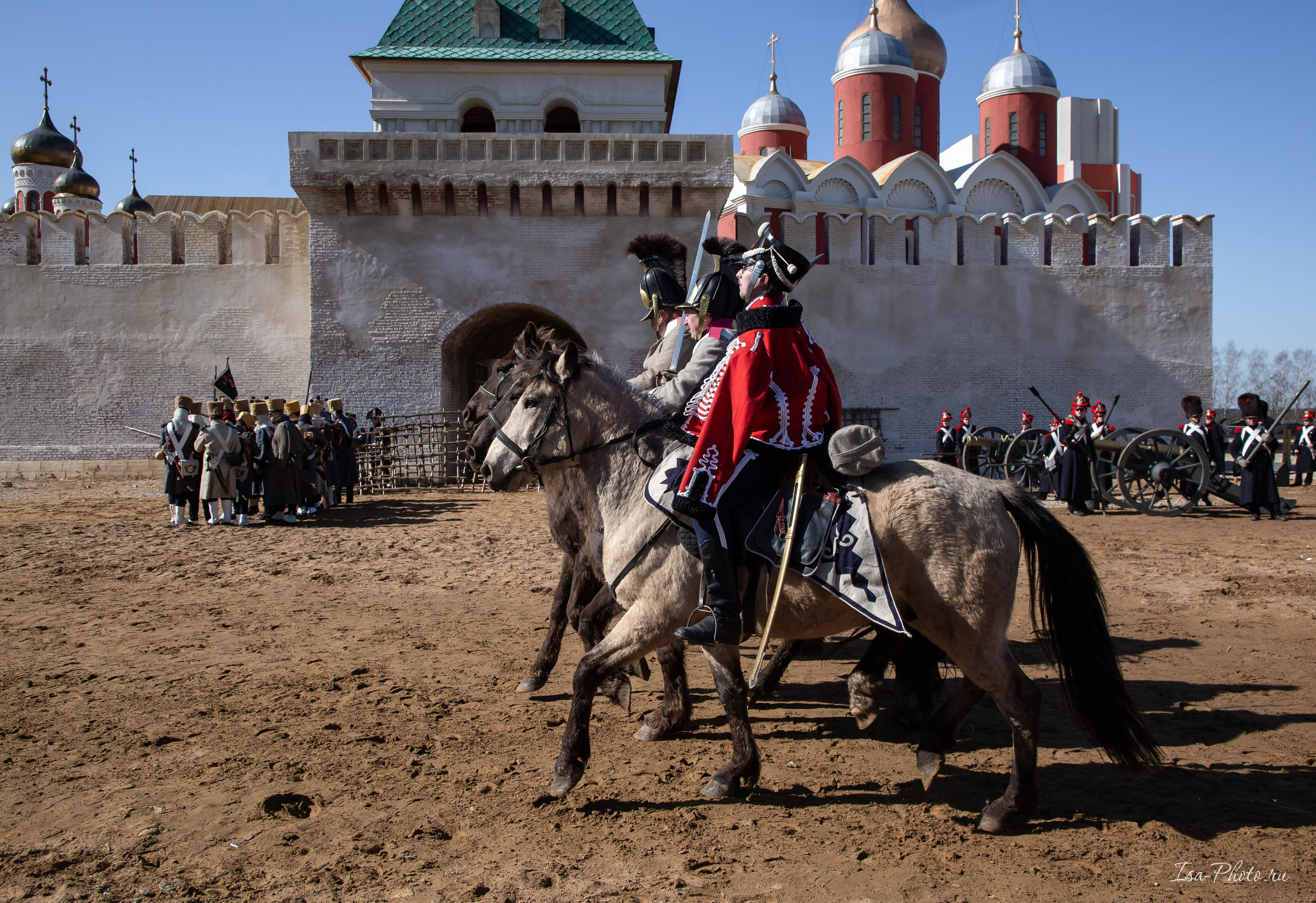 Реконструкция сражения 1812 года. Репортажный фотограф в Москве