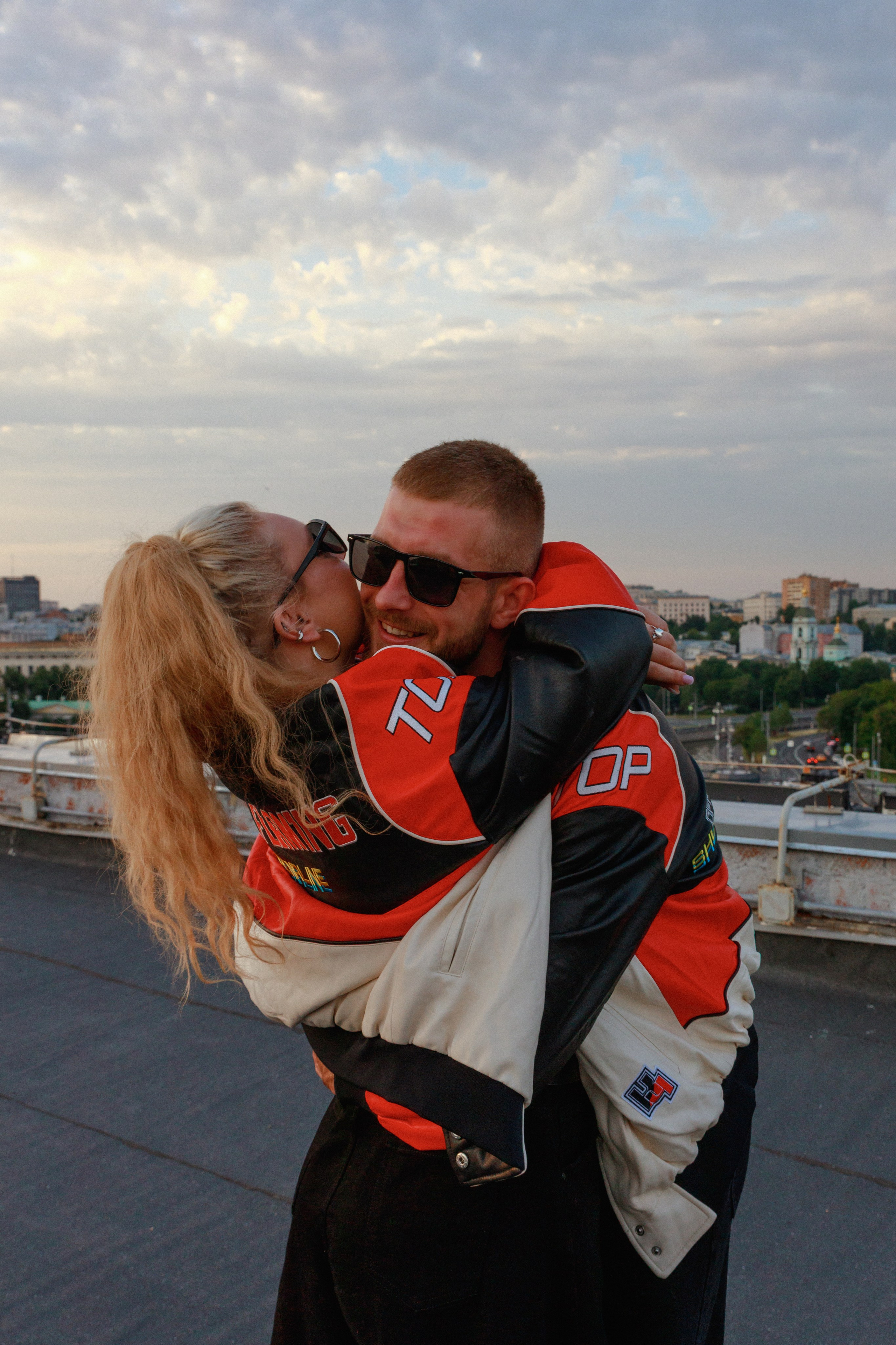 На крыше. Женский фотограф Москва, Лобня