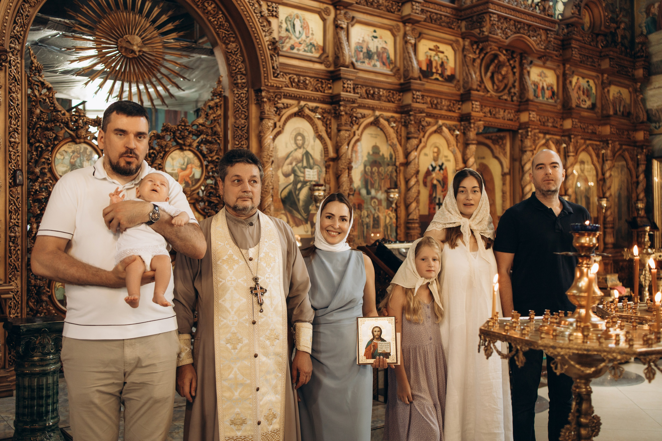 Крещение Ивана. Самый теплый фотограф в Краснодаре Рябоконь Ксения