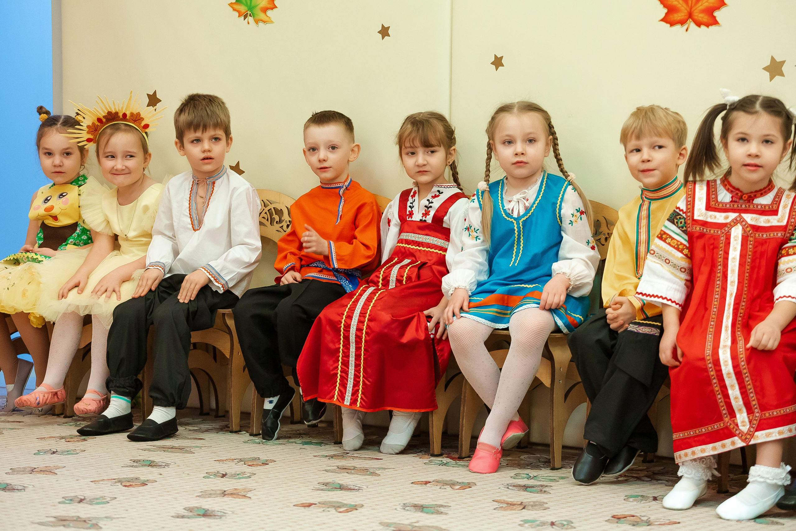 Осенний утренник. Семейный и детский фотограф в Москве Александра Мак
