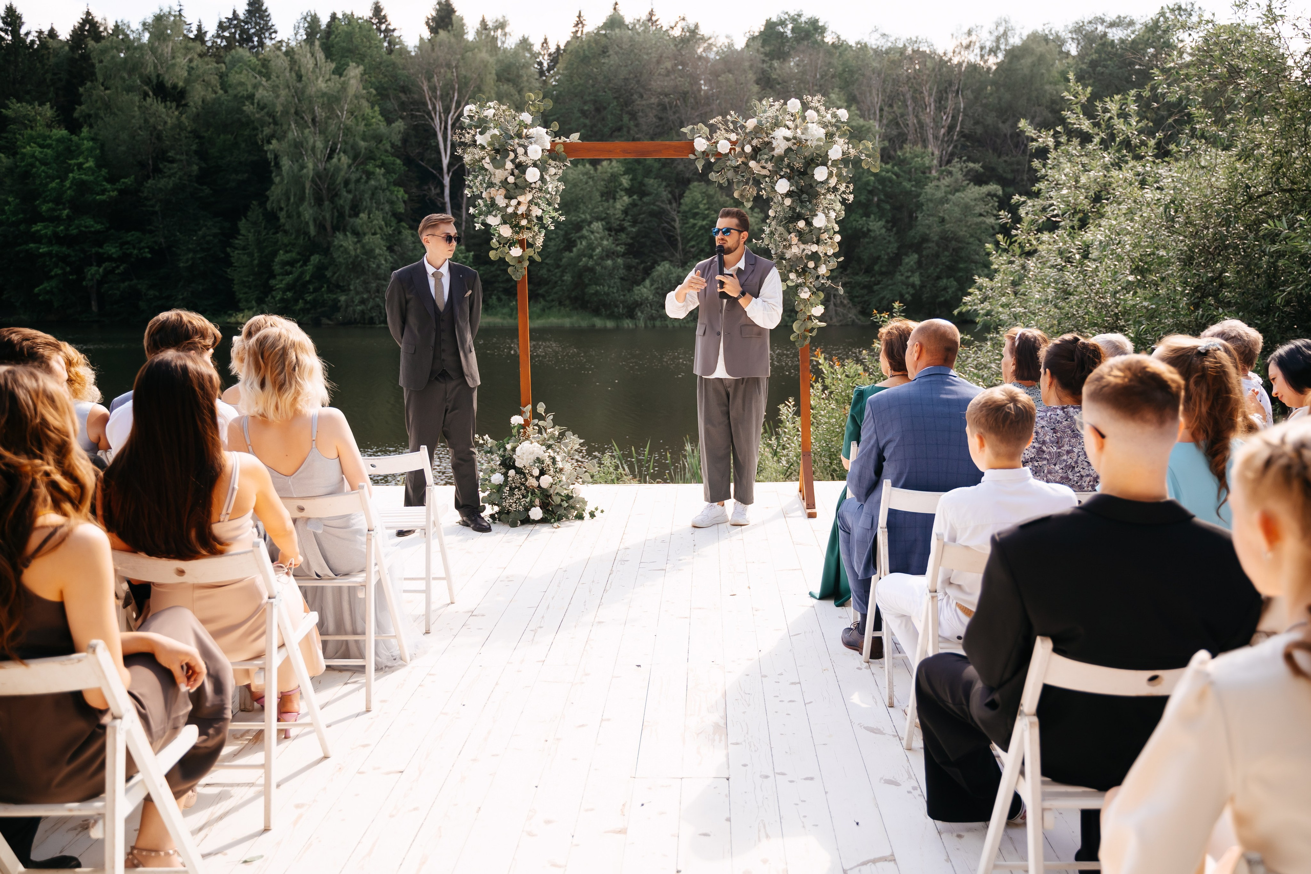 Свадьба загородом в Москве