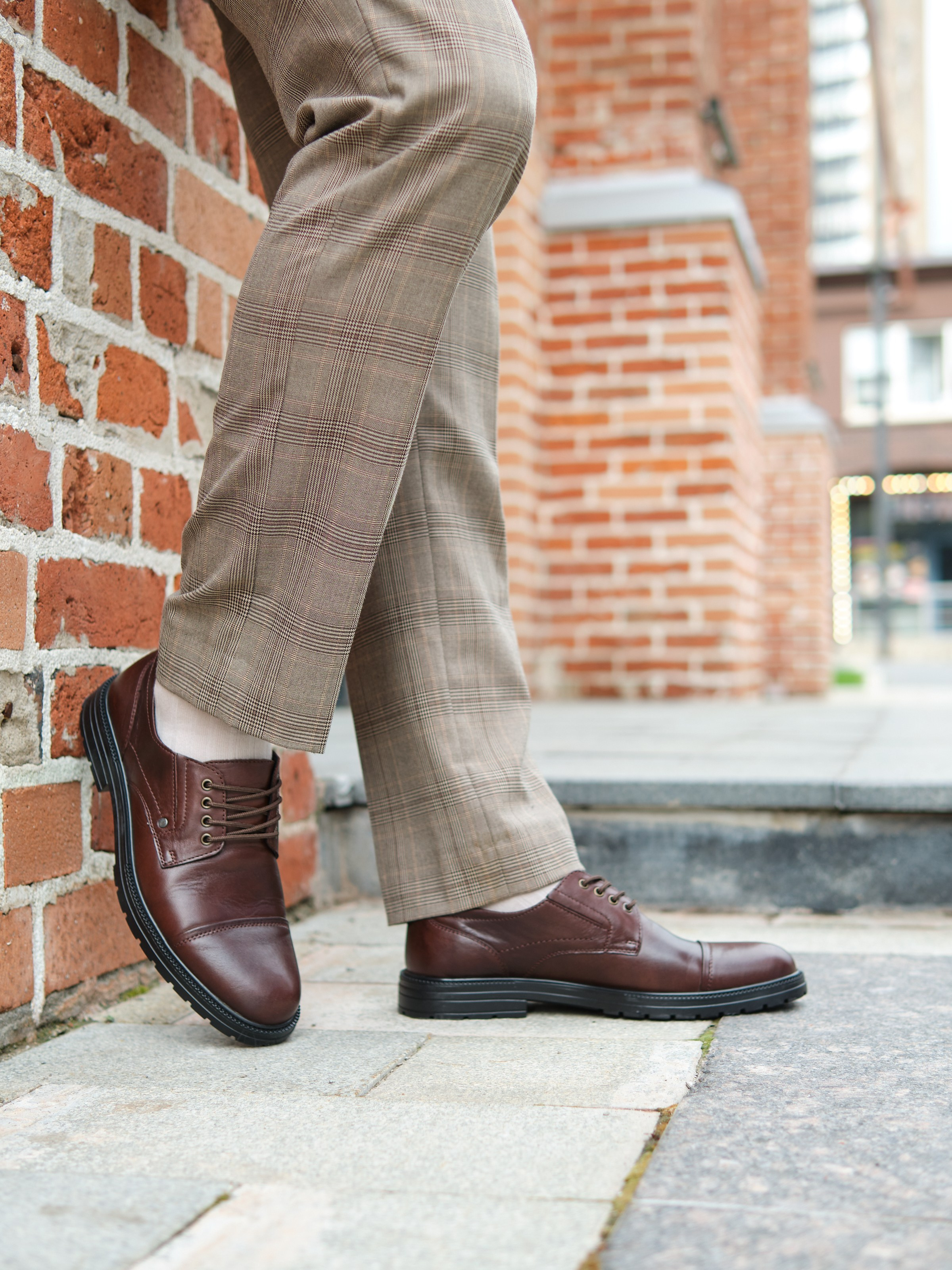 Съёмка для бренда мужской обуви