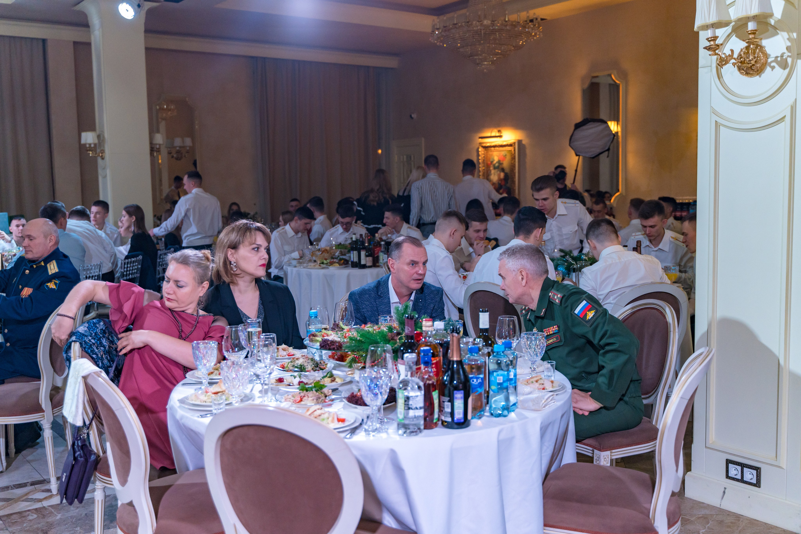 Фотосъемка выпуска военной академии и вручение дипломов