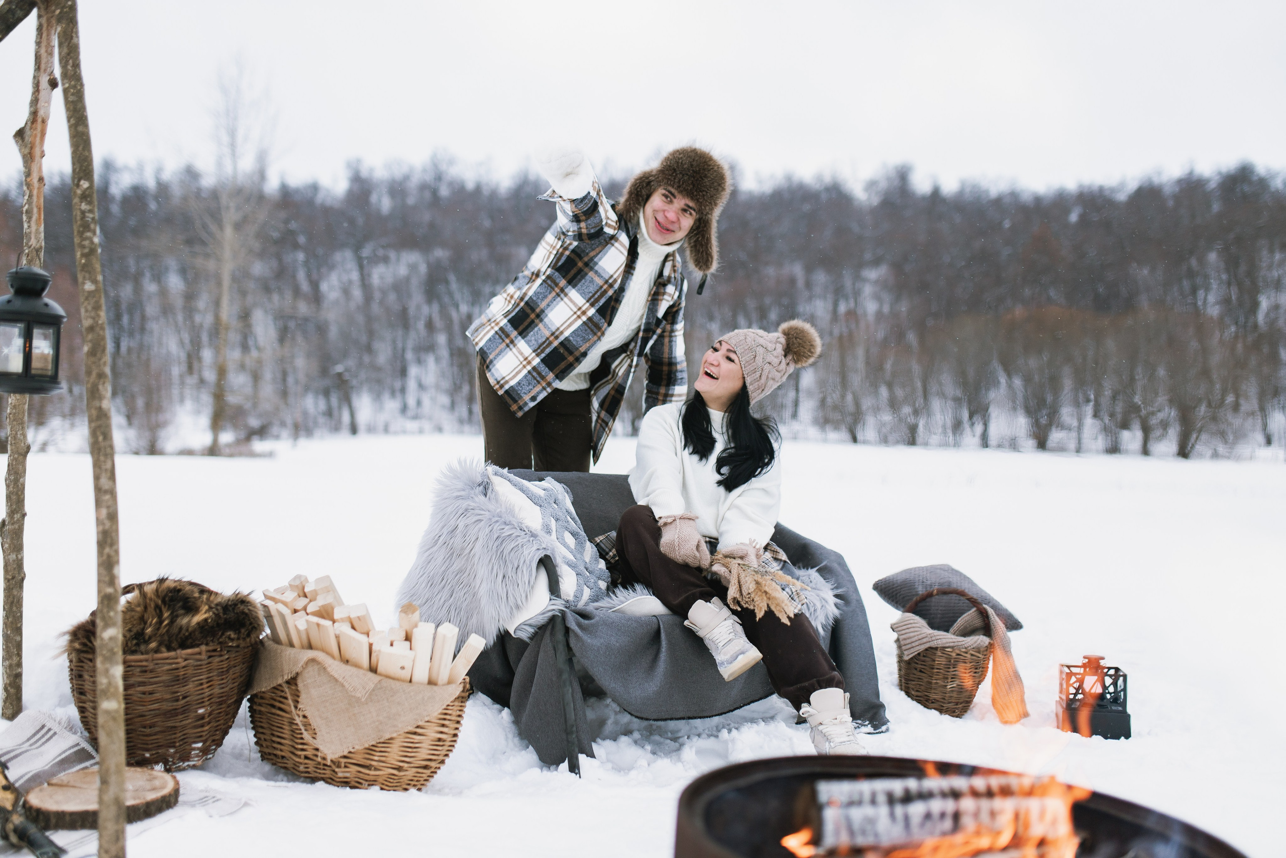 Снежные объятия