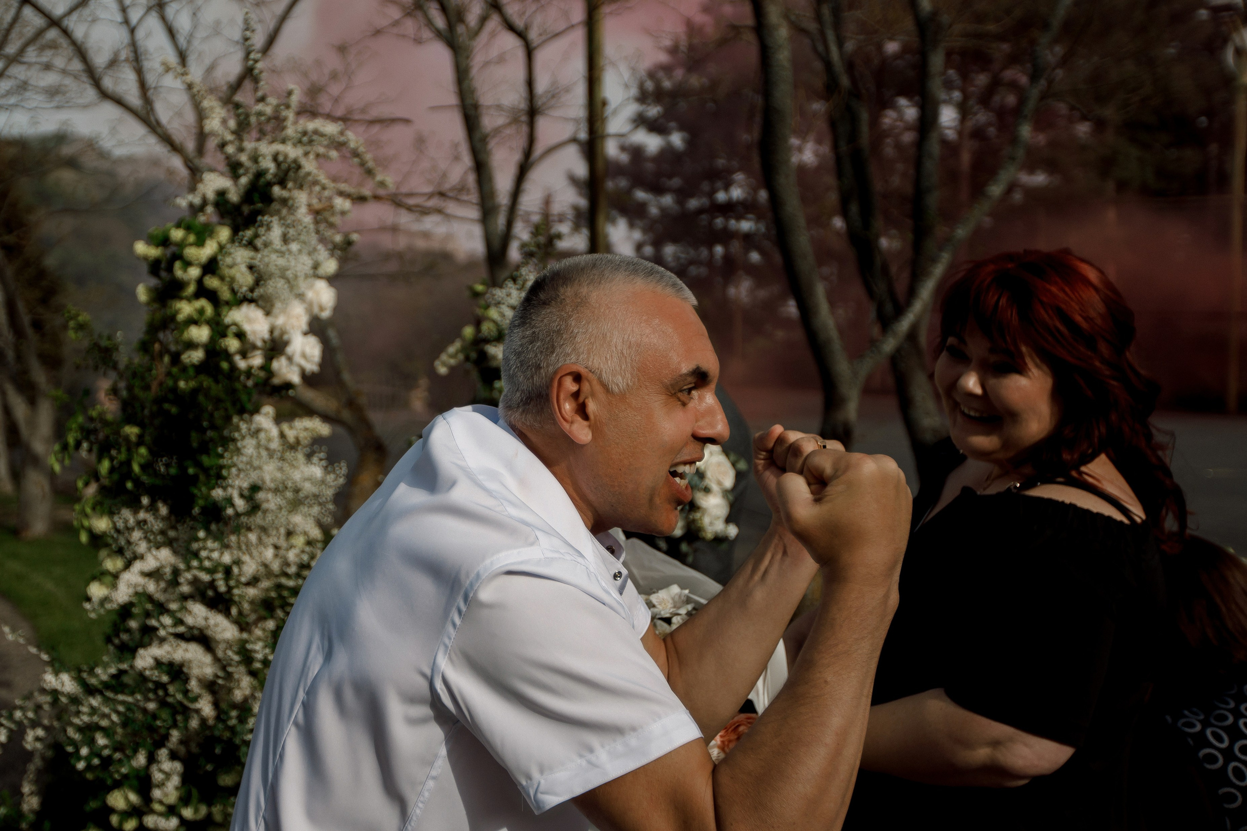 Денис и Алина. Белый замок. Фотограф Анна Лейман. Севастополь