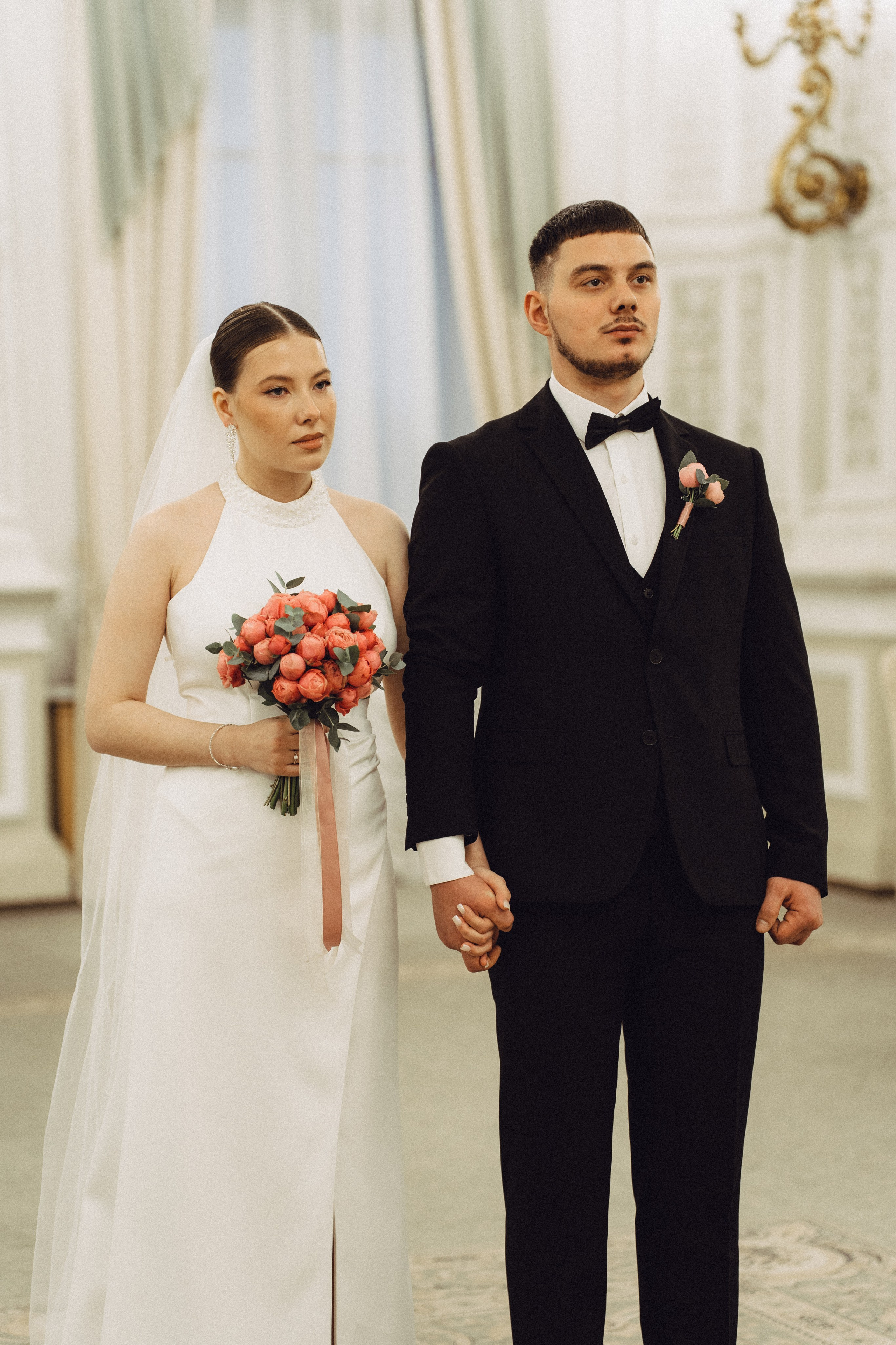 СВАДЕБНАЯ СЬЕМКА В ПЕВОМ ДВОРЦЕ БРАКОСОЧЕТАНИЯ. Профессиональный фотограф, Санкт-Петербург — Виктория Богомолова