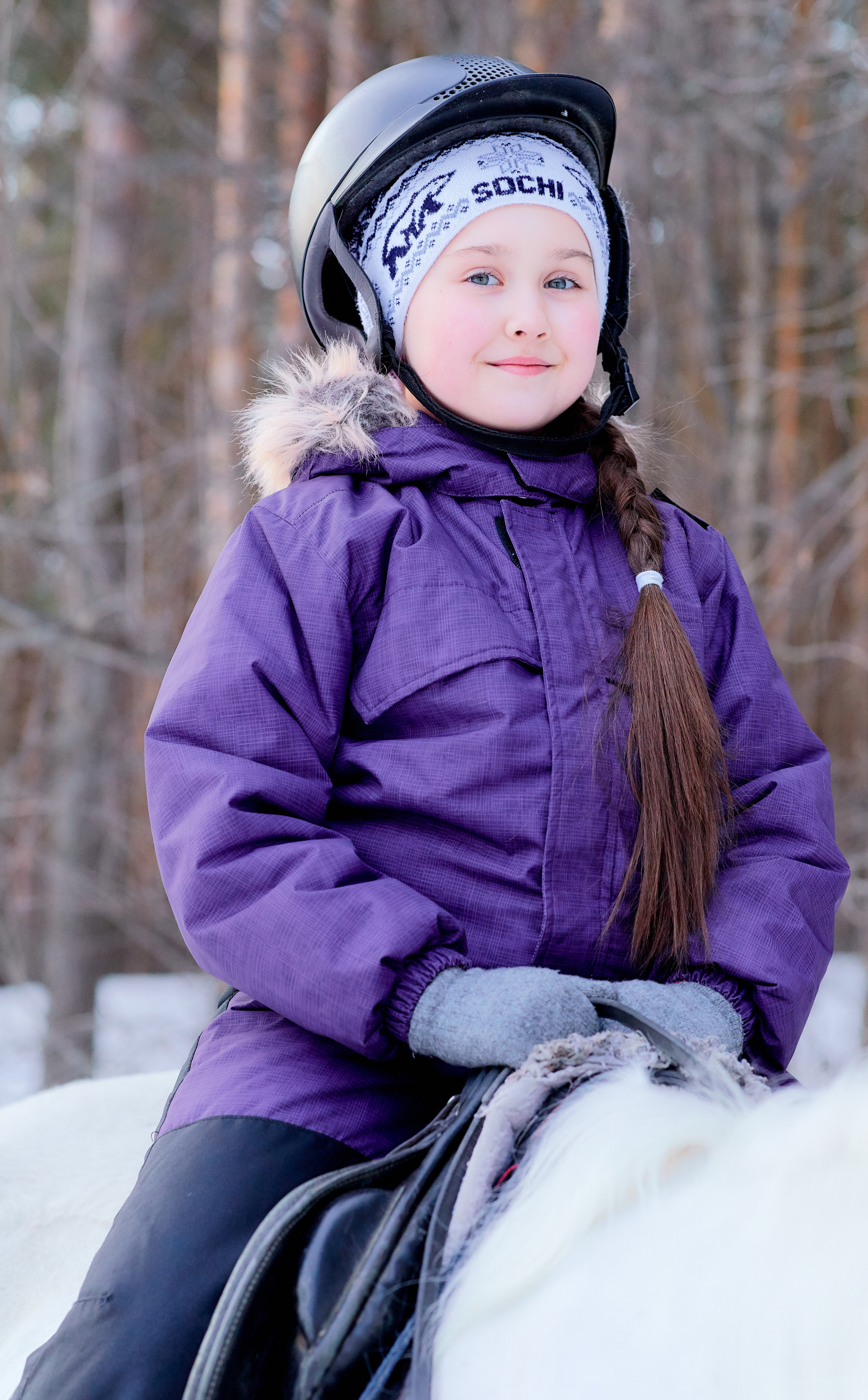 Верхом на лошади. Семейный и детский фотограф в Ярославле Юлия Галашина