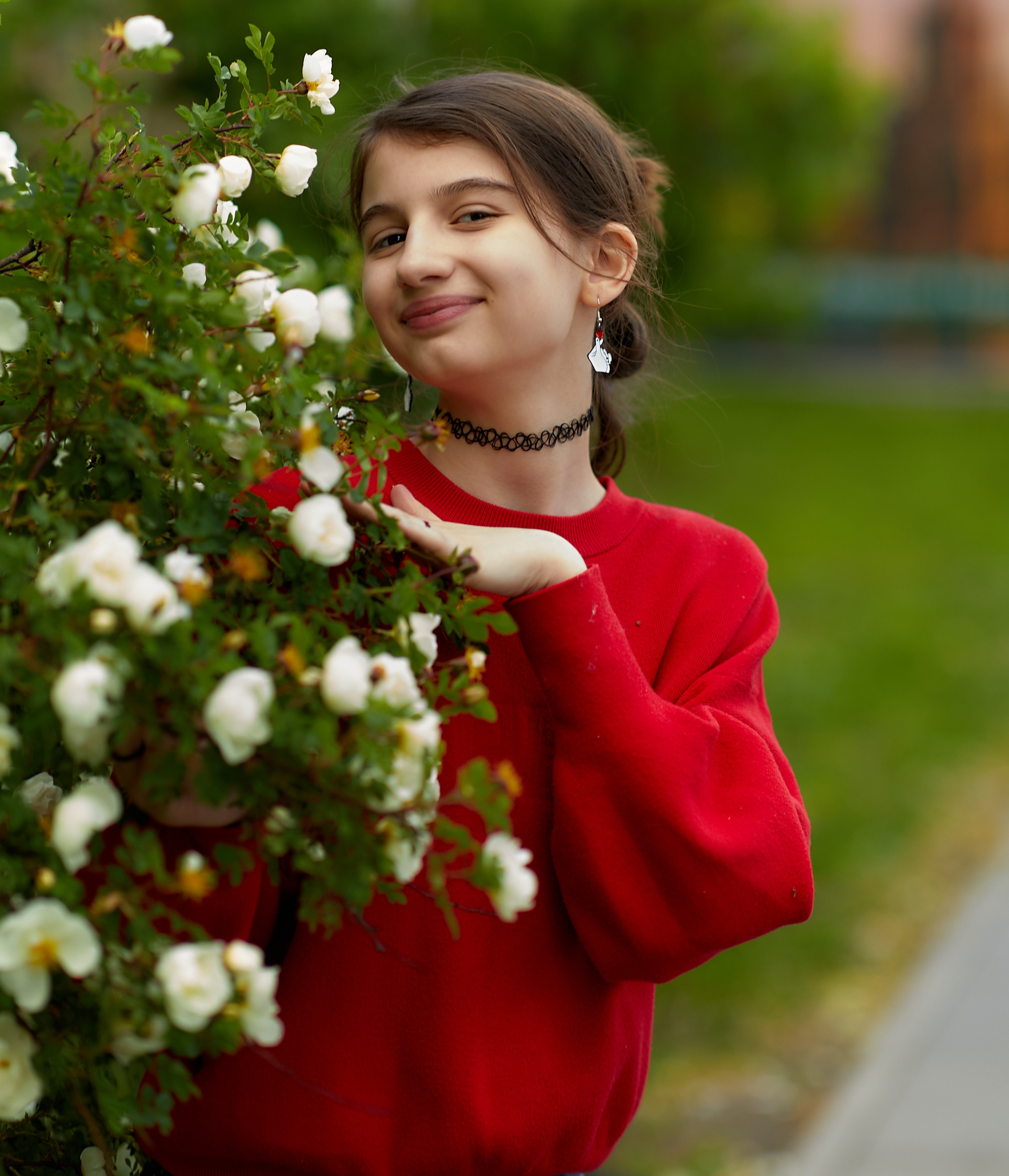 Цветение шиповник. Семейный и детский фотограф в Ярославле Юлия Галашина
