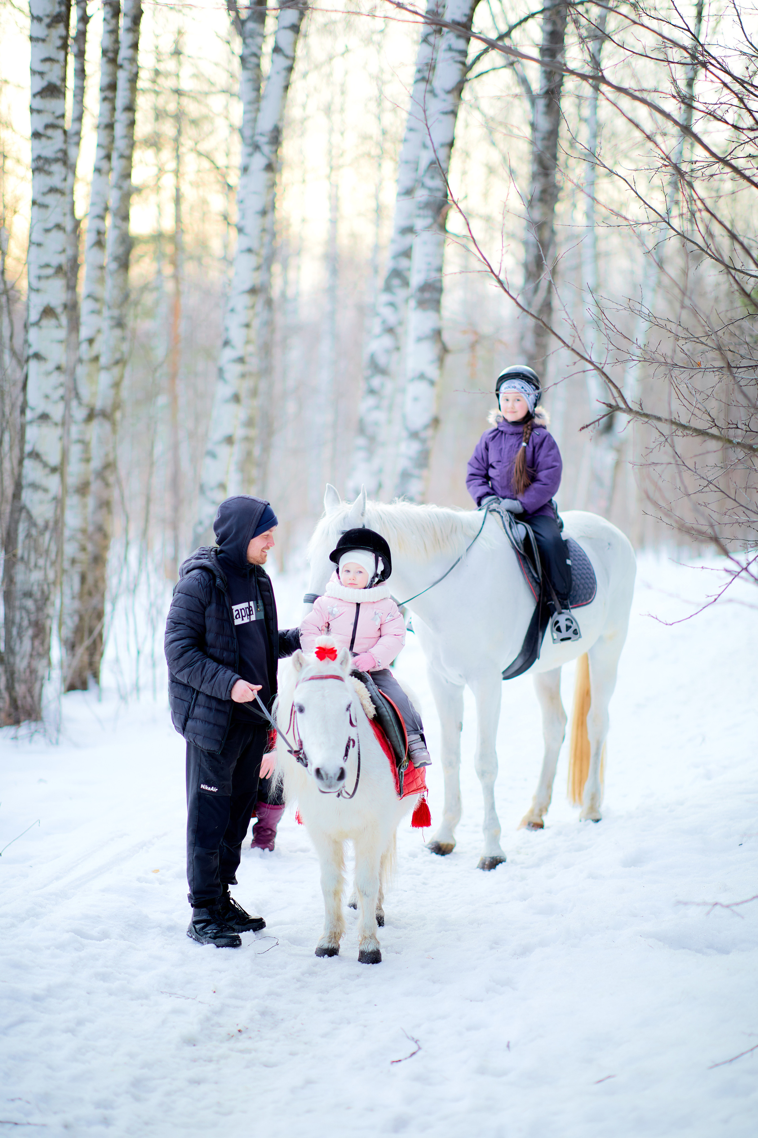 Верхом на лошади. Семейный и детский фотограф в Ярославле Юлия Галашина