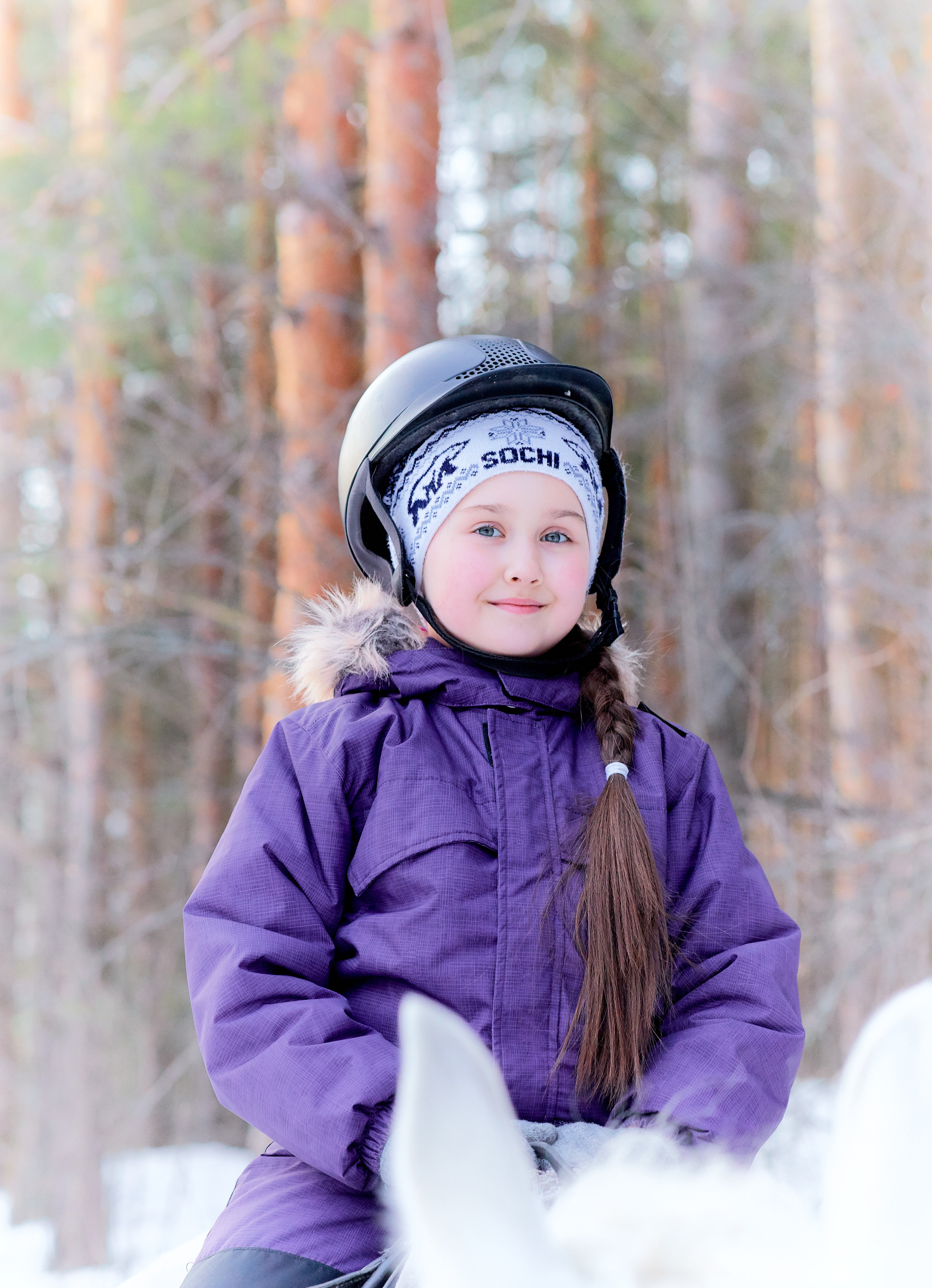 Верхом на лошади. Семейный и детский фотограф в Ярославле Юлия Галашина