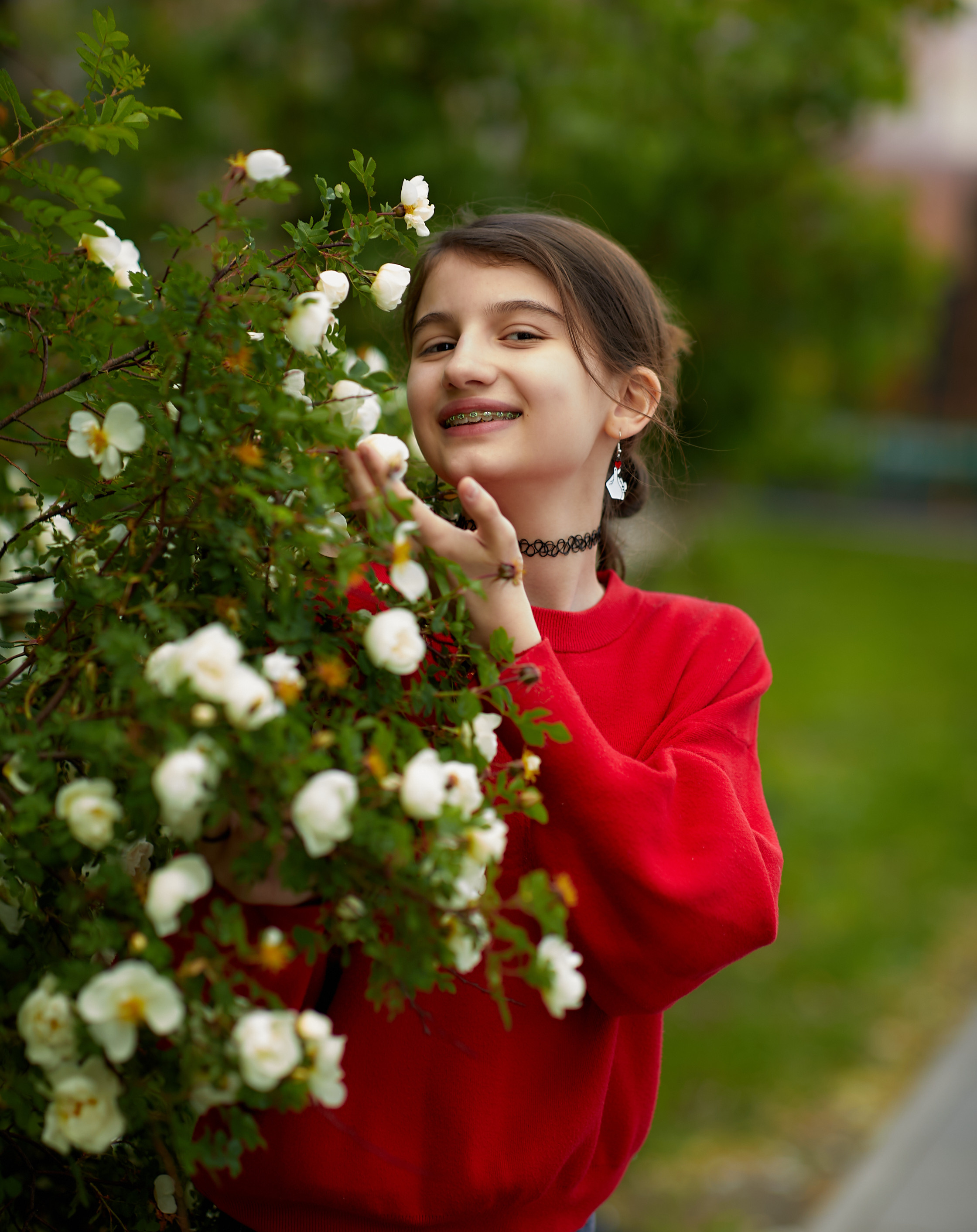 Цветение шиповник. Семейный и детский фотограф в Ярославле Юлия Галашина