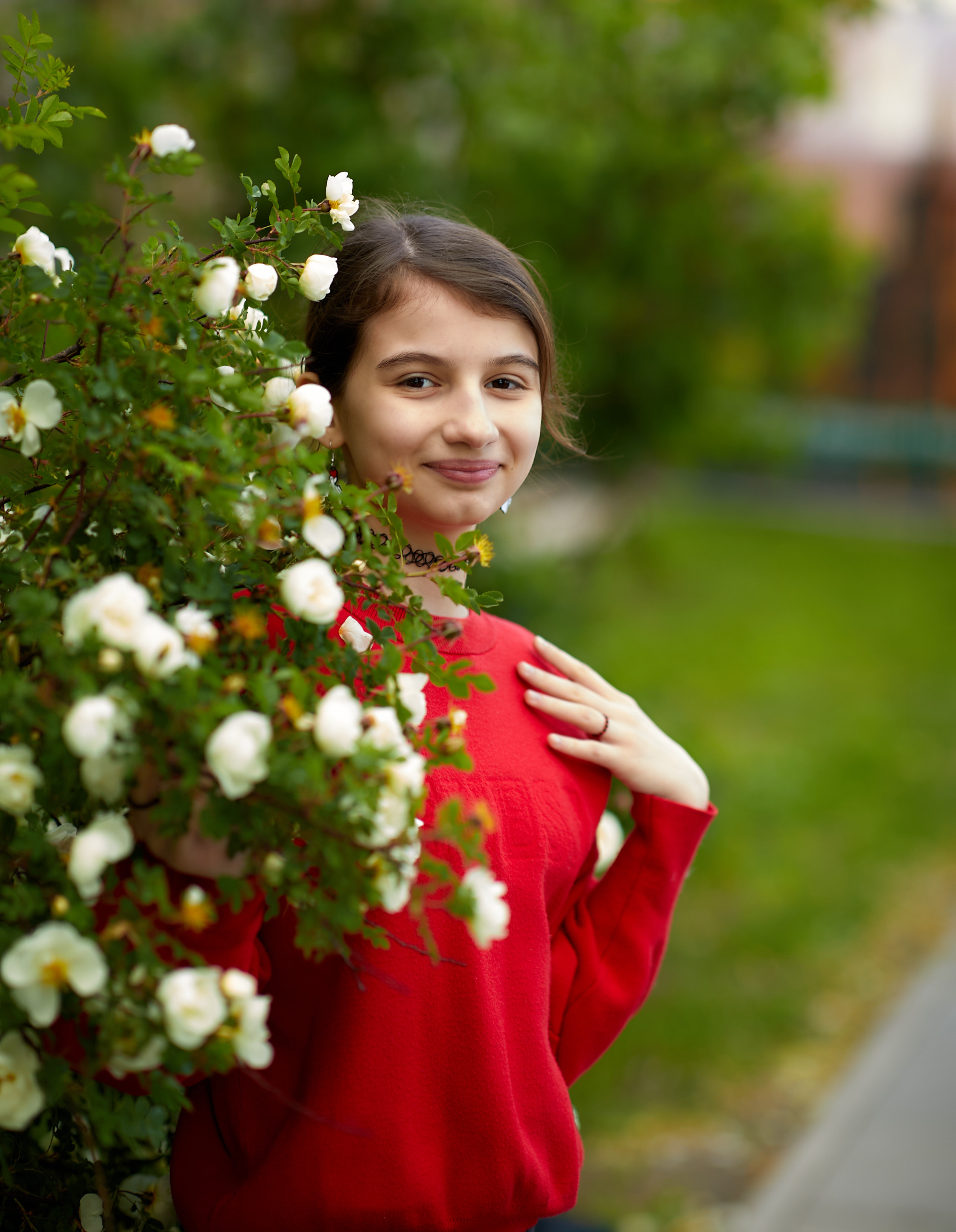 Цветение шиповник. Семейный и детский фотограф в Ярославле Юлия Галашина