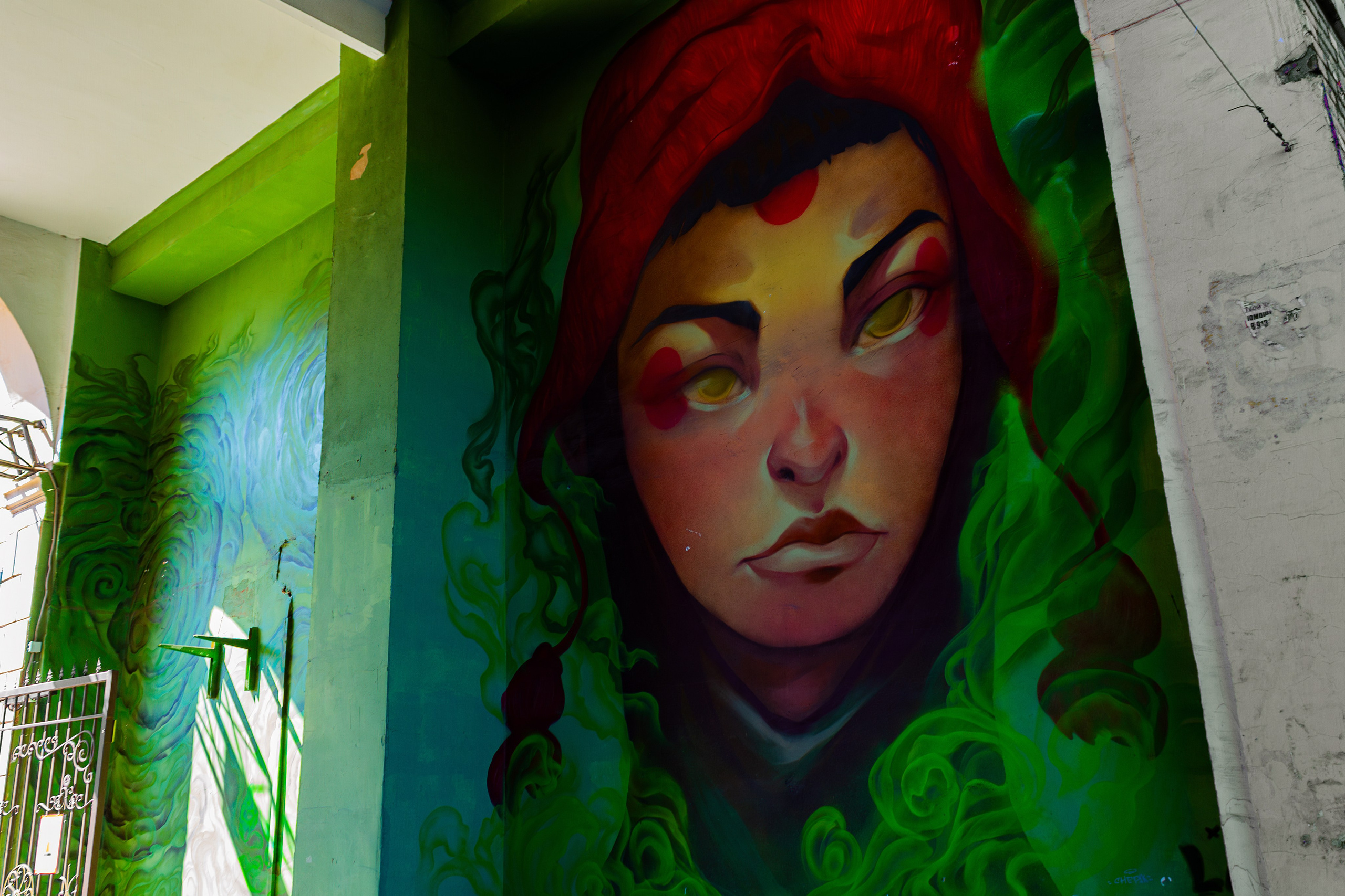 Граффити. Фотограф в Новокузнецке