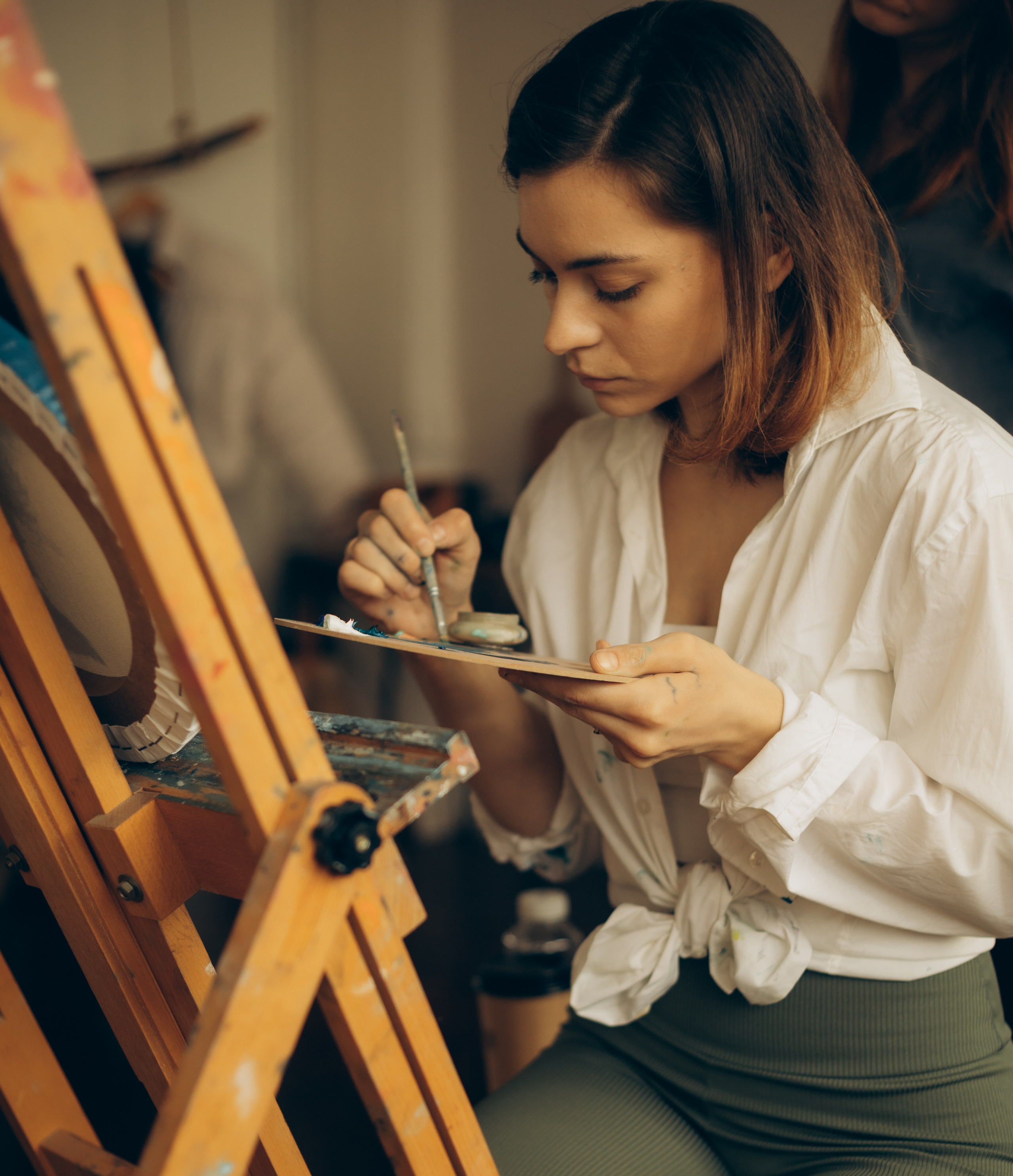 Мастерская художника. Женский фотограф Истра