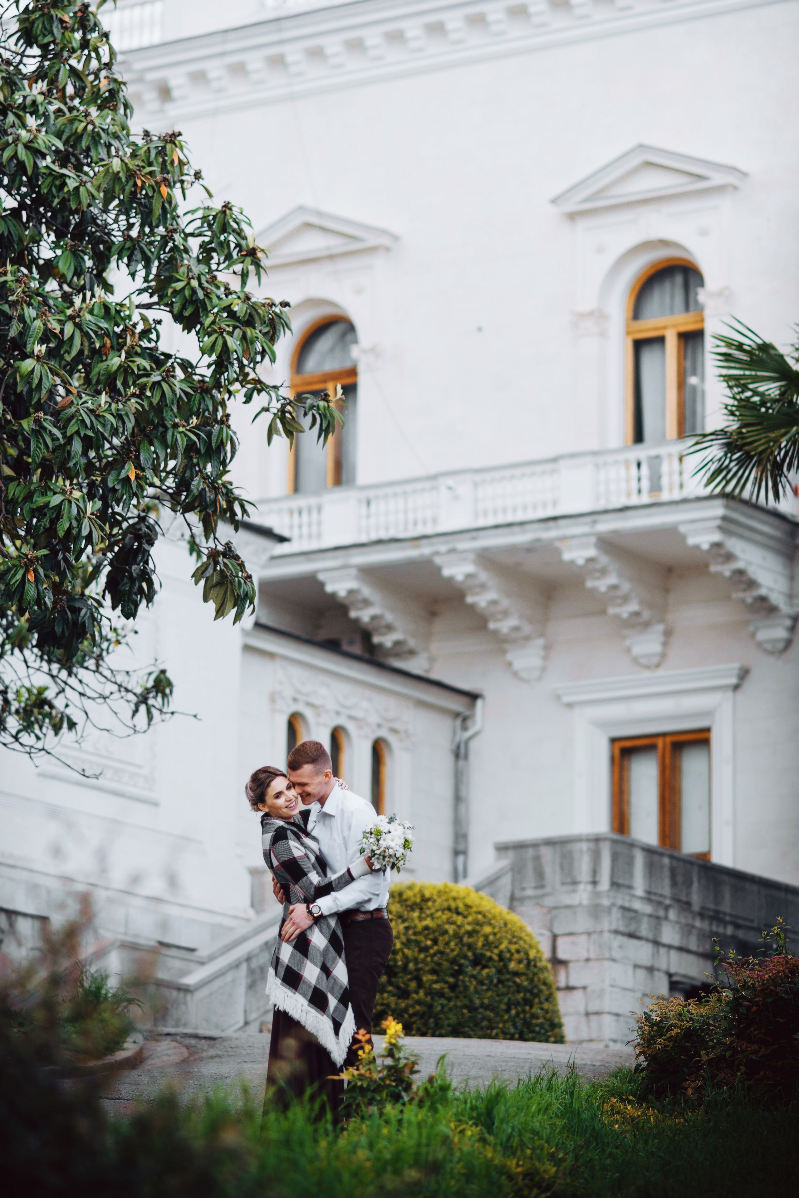 Свадебная фотосессия в Ливадии. Красивые места Крыма для фотосессии. Фотограф в Симферополе и по Крыму Ольга Топоривская.