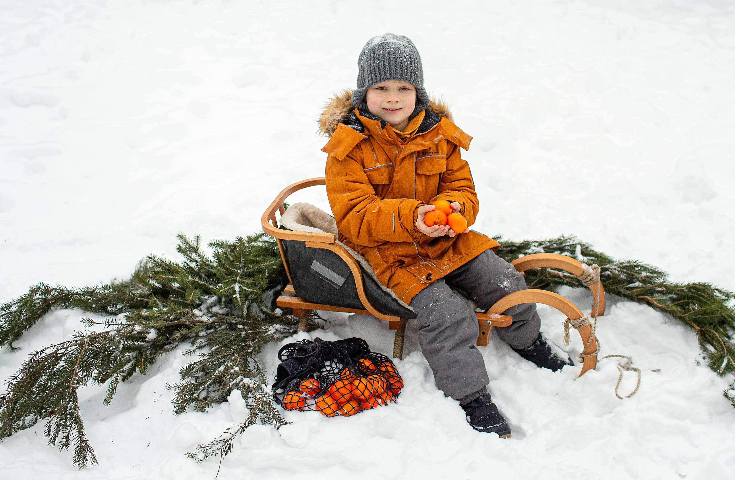 Зима в детском саду. Свадебный, семейный, детский фотограф в Санкт-Петербурге