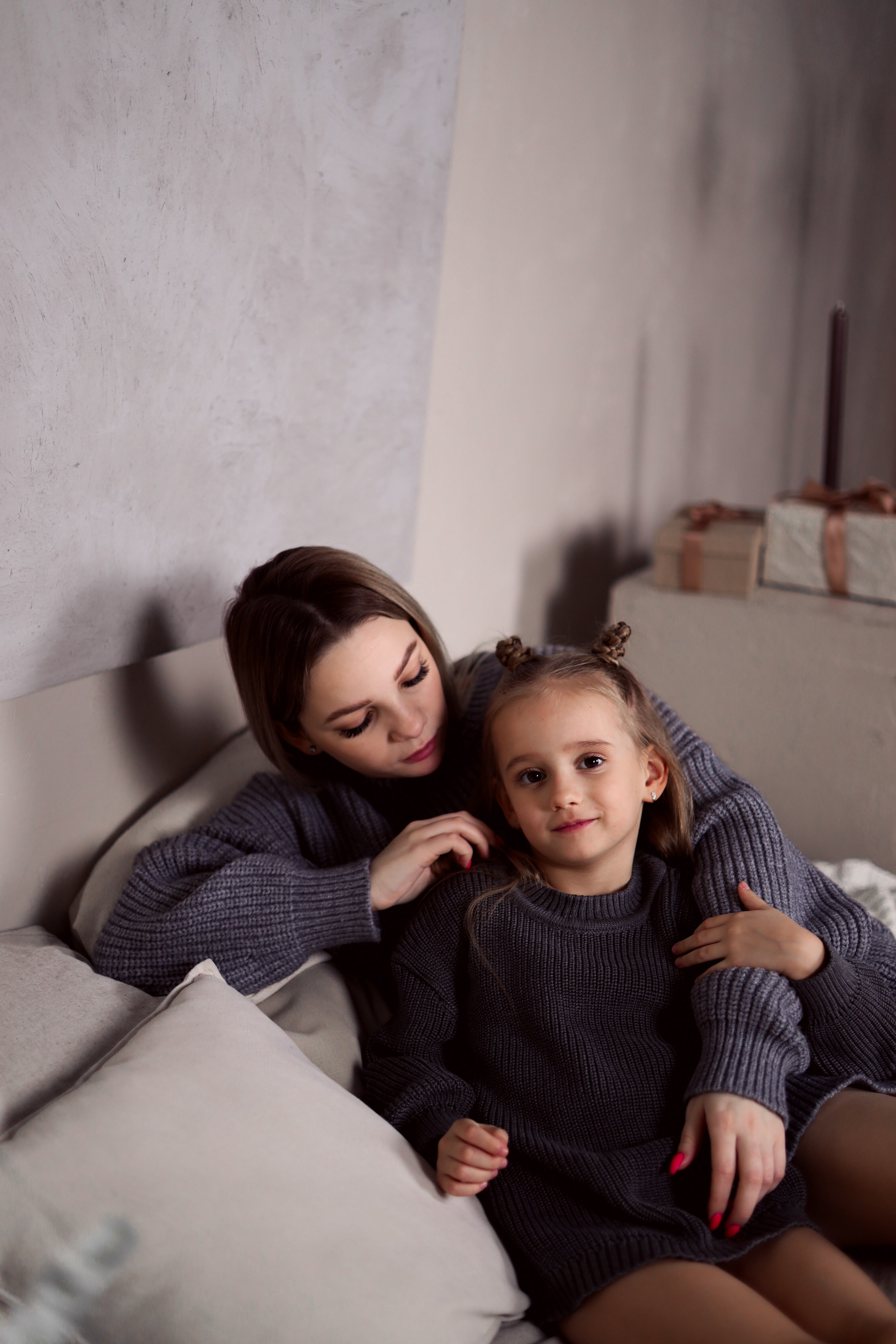 Варя и ее мама. Фотограф Мария Лаенко