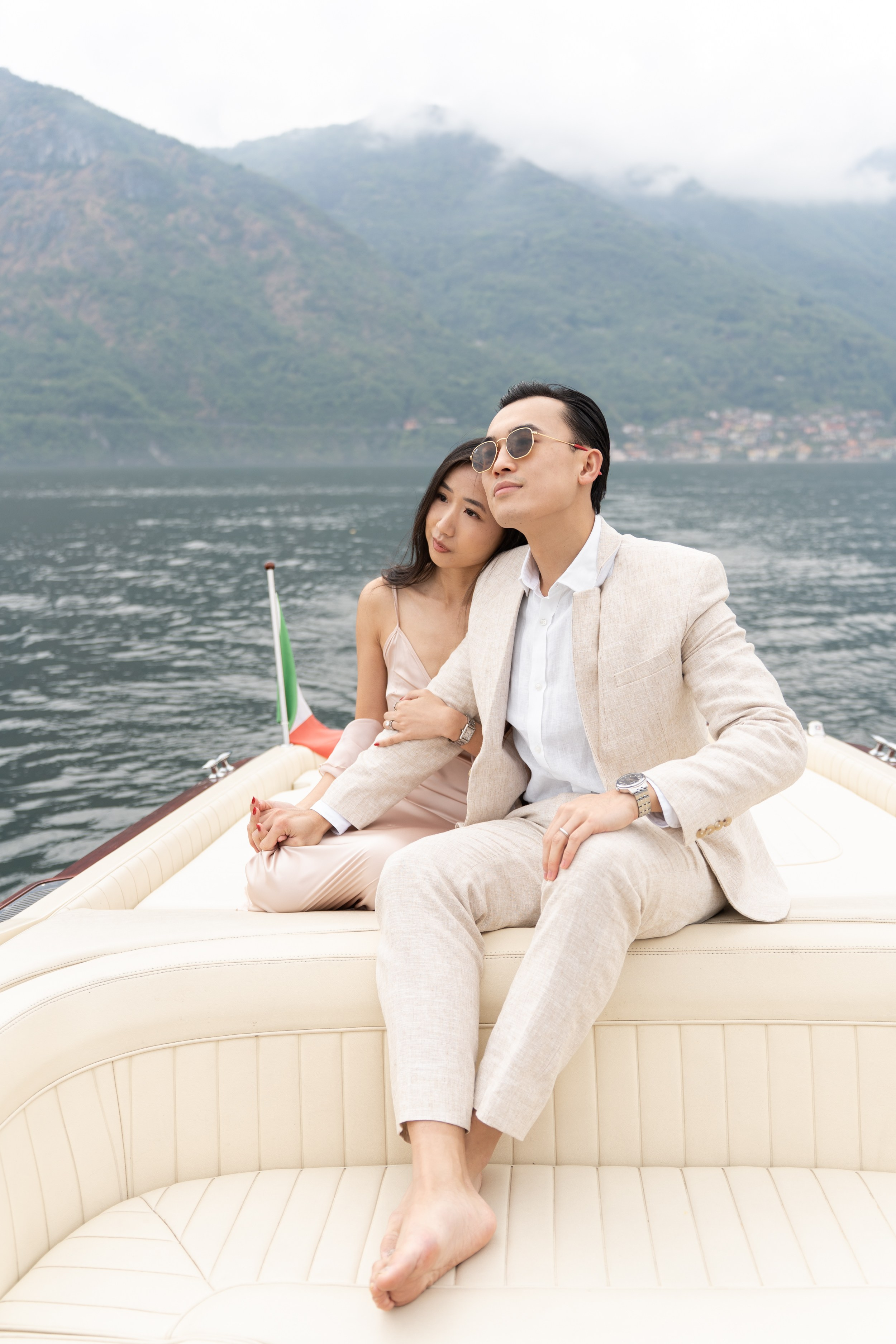 Kristen & husband. Maria Anistratova | Destination Photographer, Videographer & Drone Pilot — Lake Como