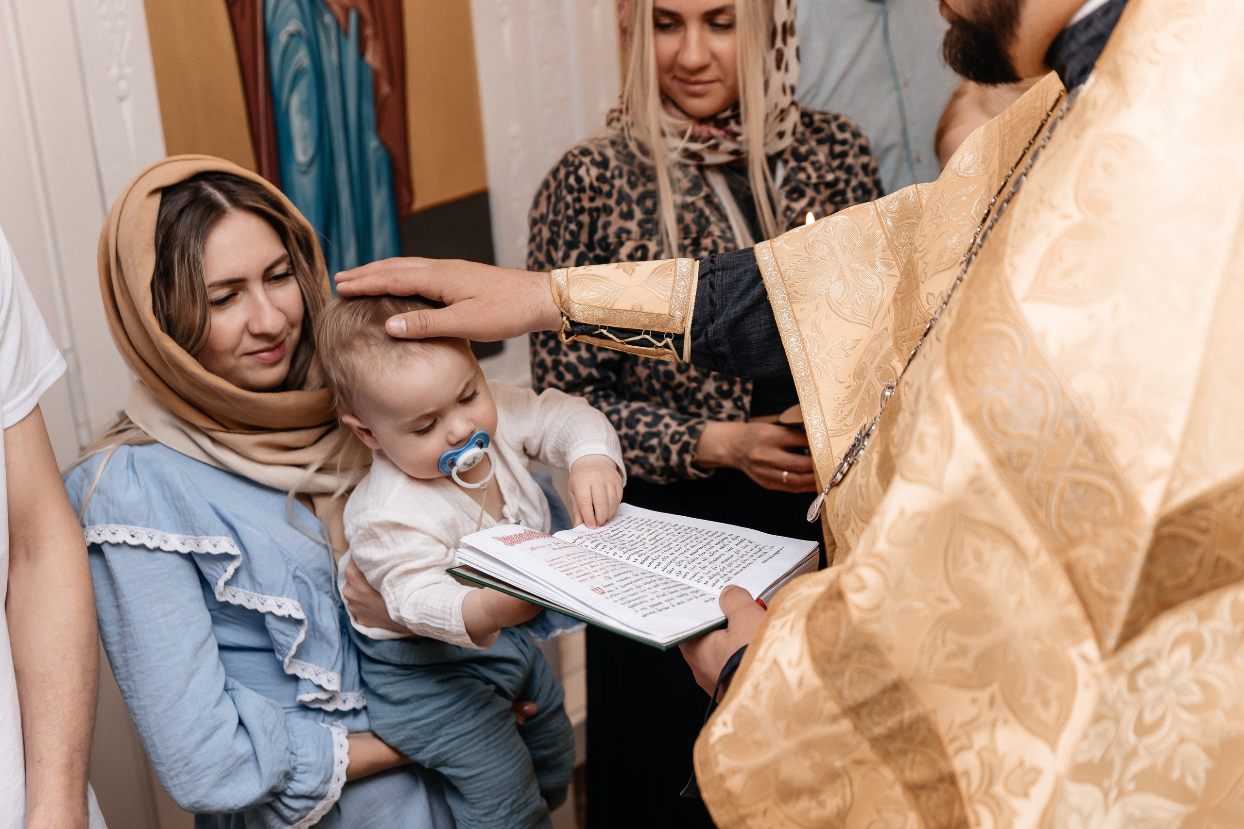 Крещение Влада. Семейный фотограф Минск Усова Ольга