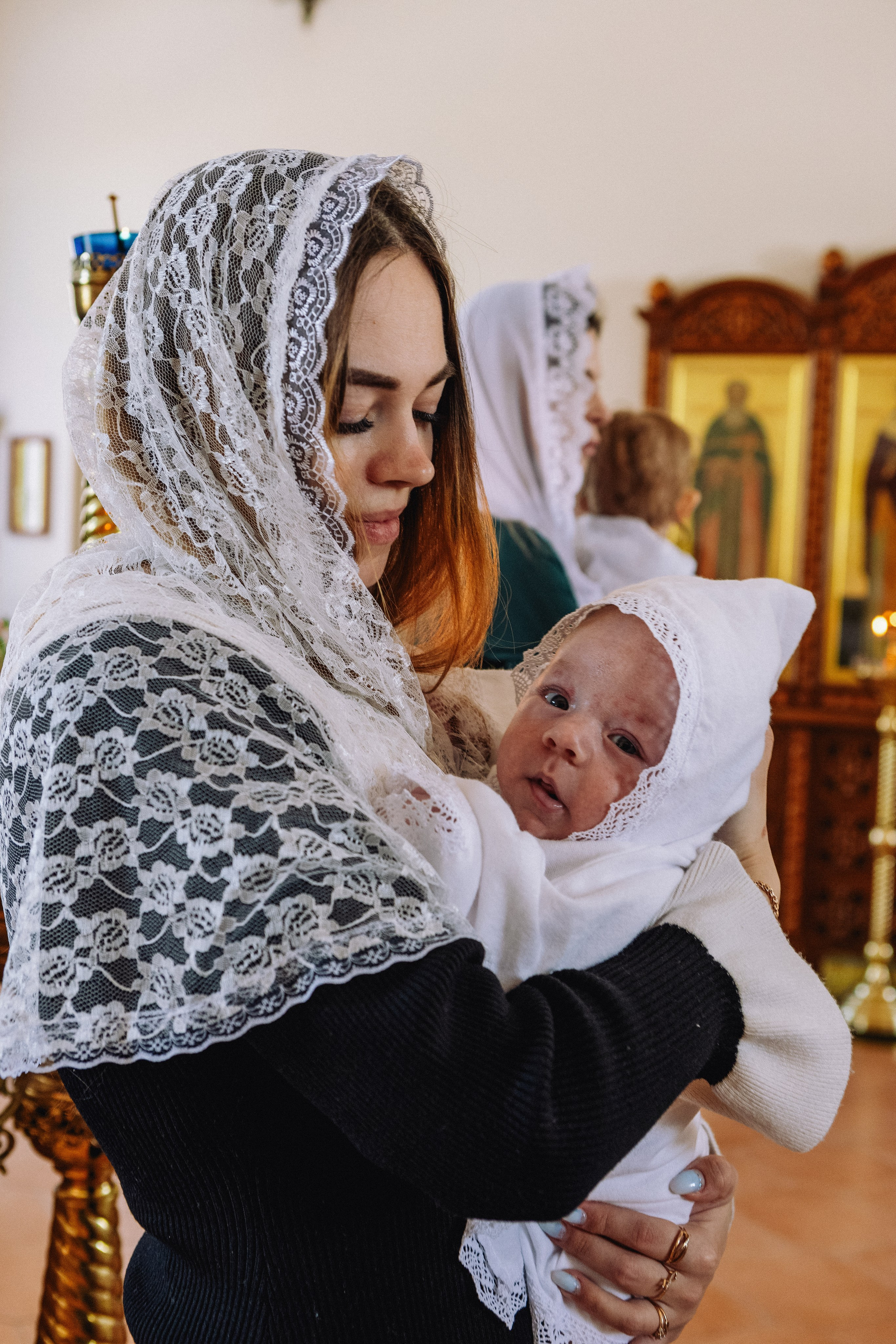 Крещение Артема и Полины. Фотограф в Курске Смирнов Евгений