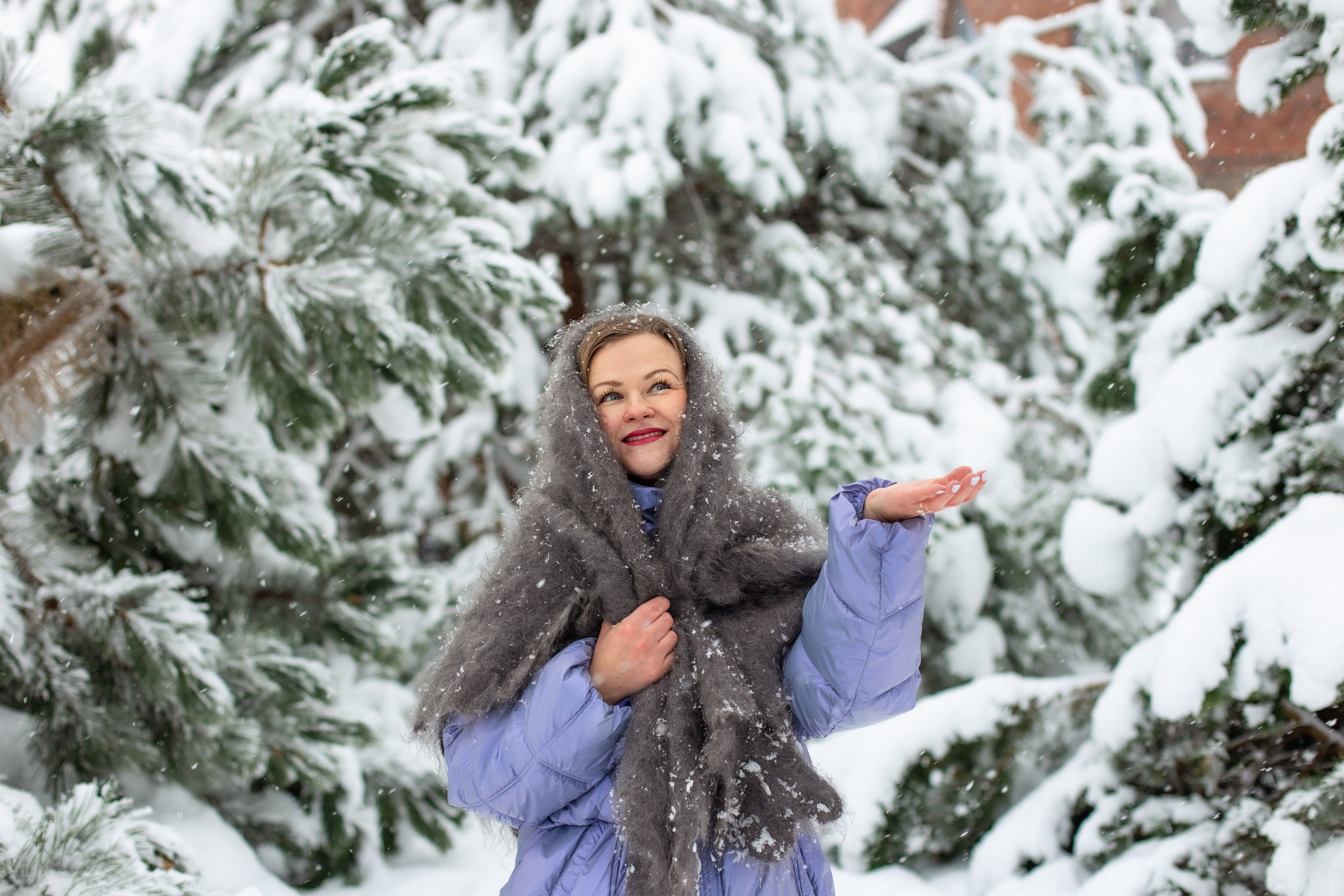 Катя и Тима. Когда выпал снег. Фотограф в Калининграде Решетникова Алина