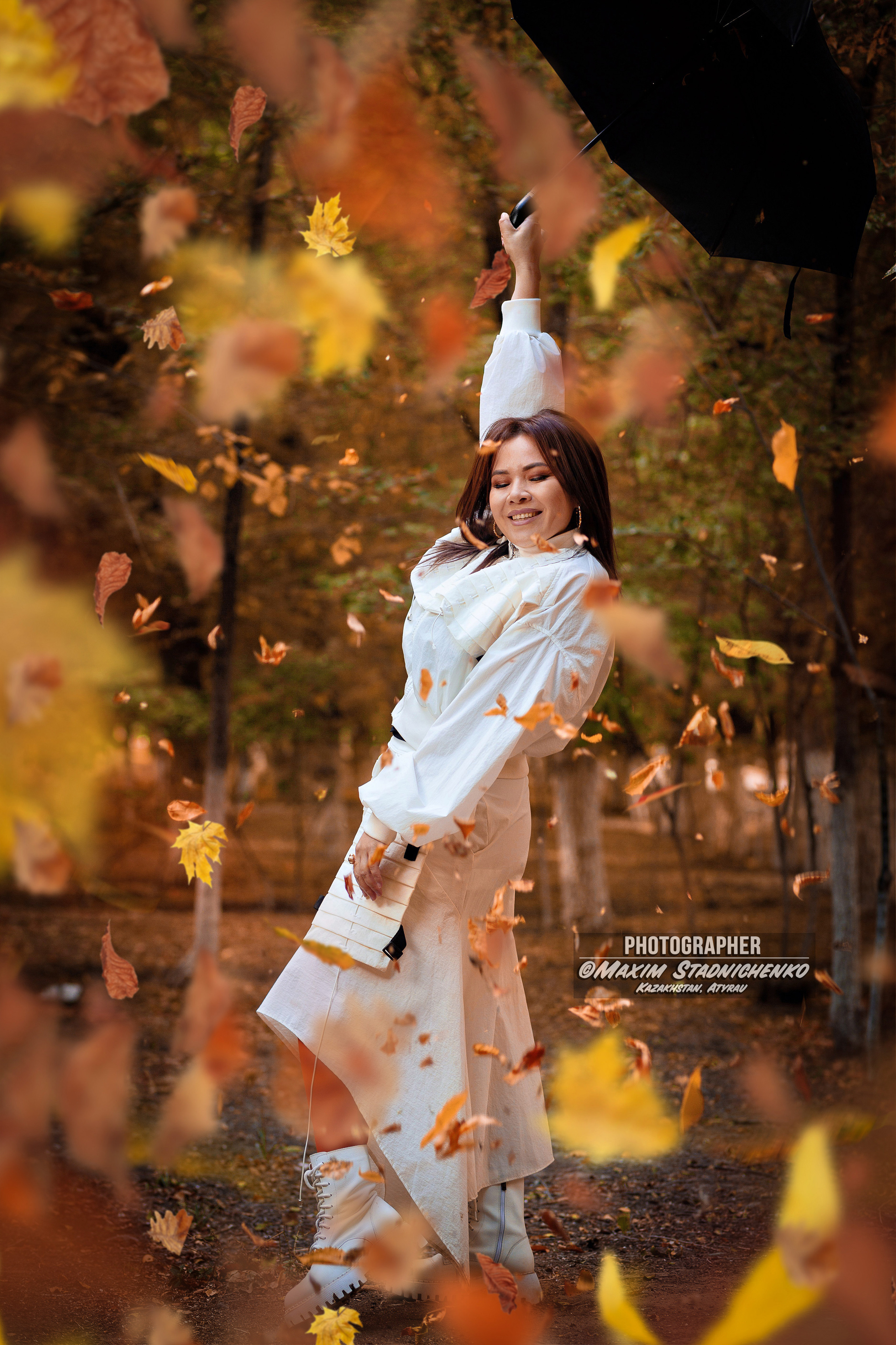 Фотосессия золотая осень. Фотограф в Атырау Максим Стадниченко
