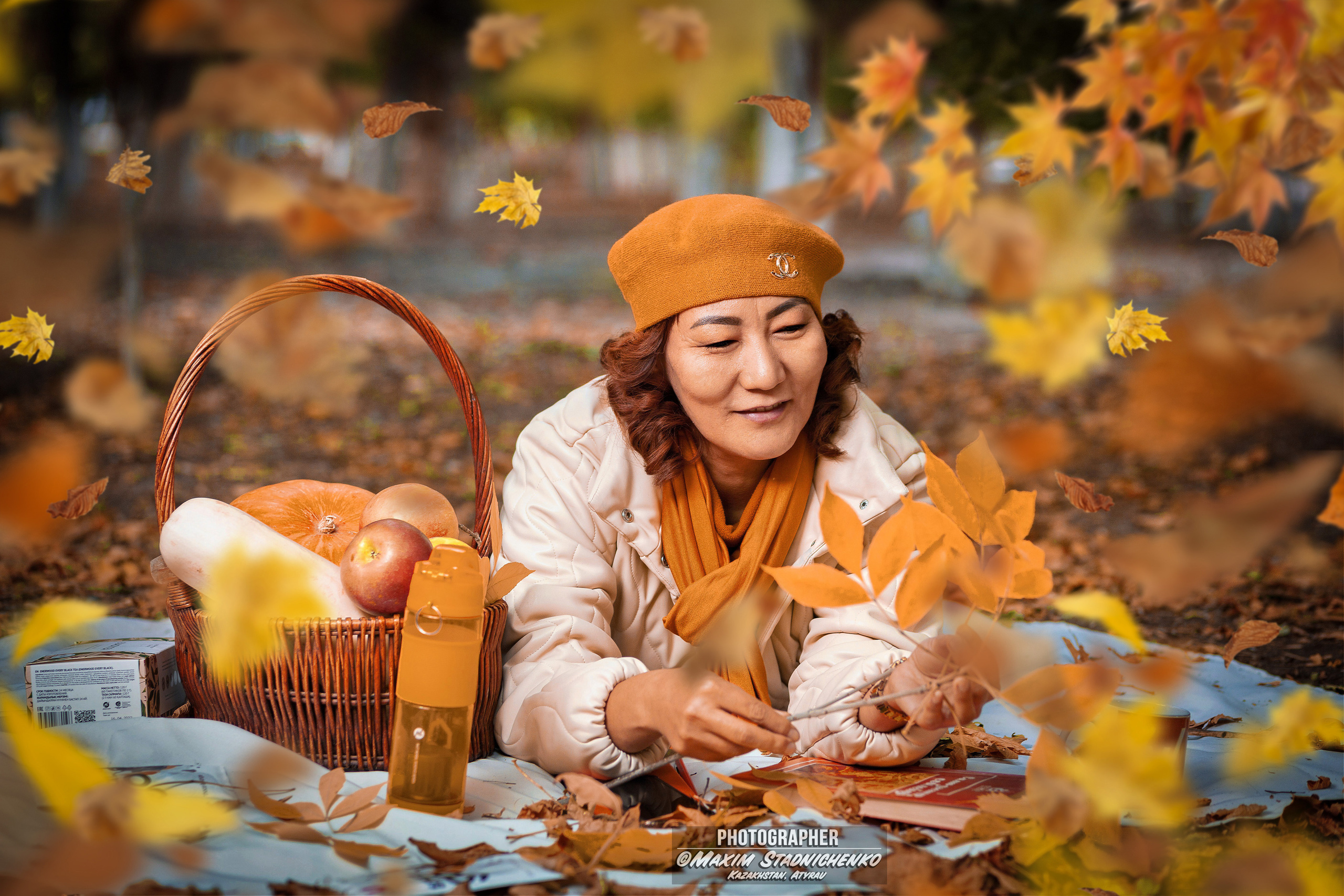 Фотосессия золотая осень. Фотограф в Атырау Максим Стадниченко